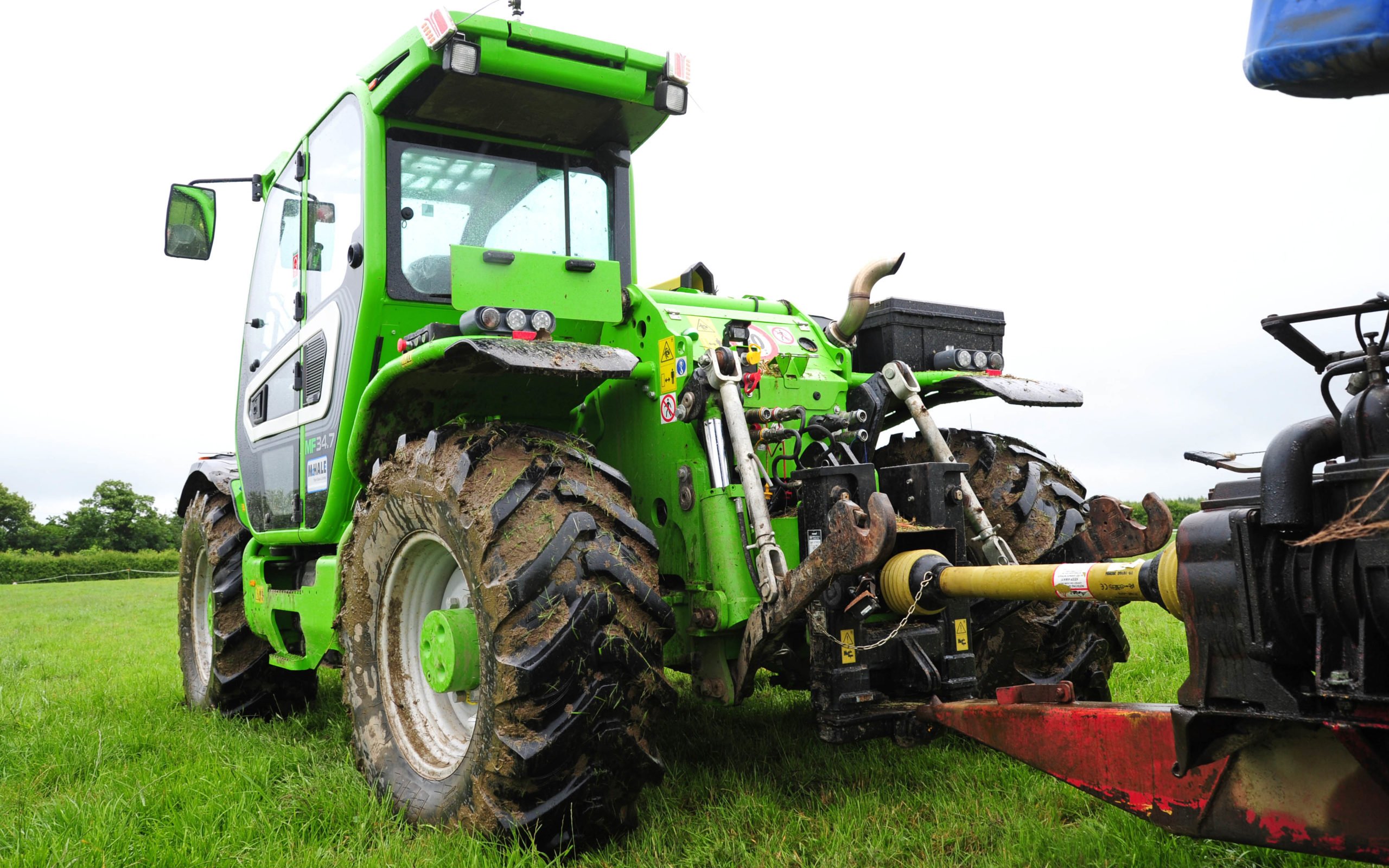 Adding a three-point linkage and PTO to a telescopic loader pays dividends according to the McCarthys