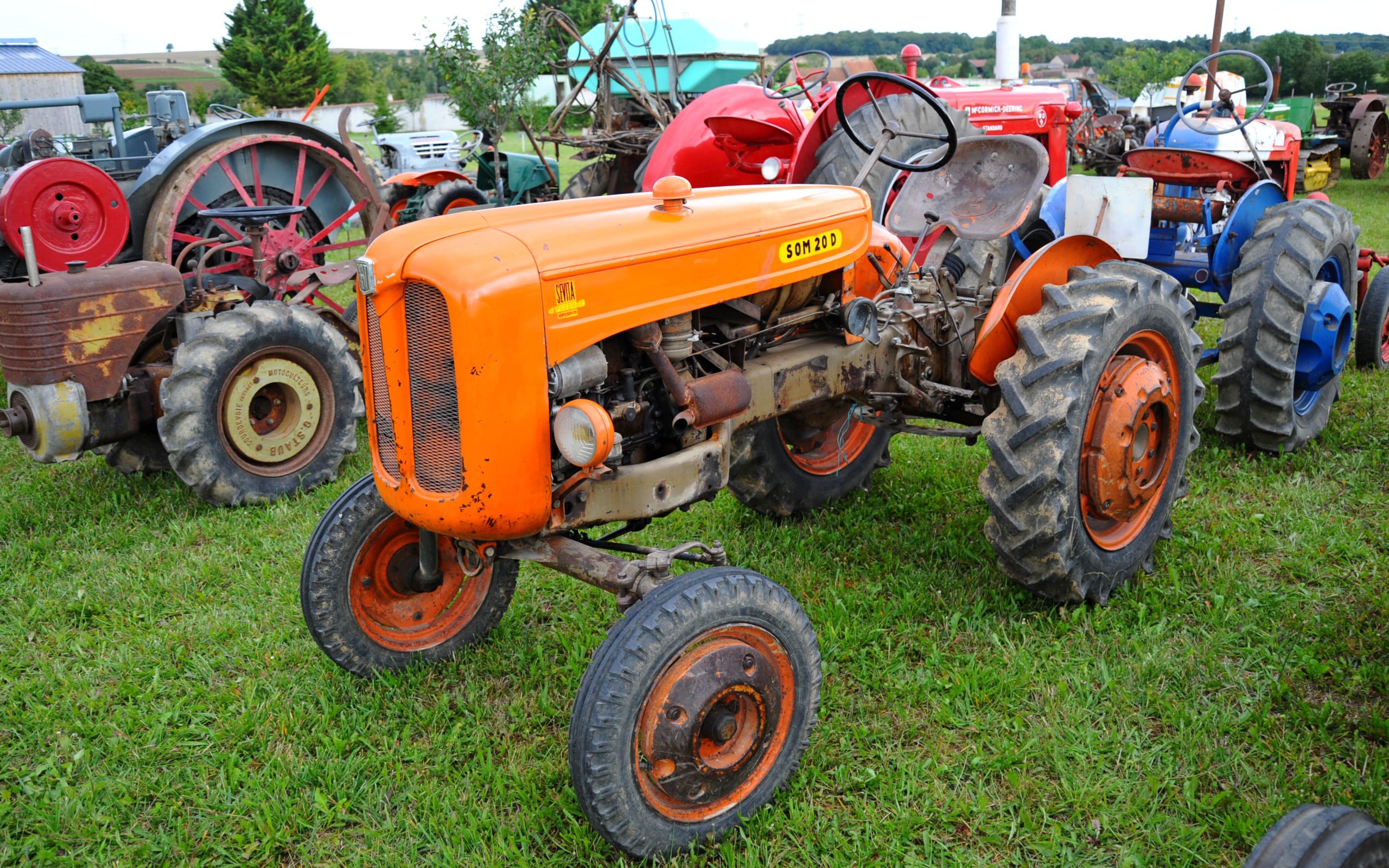 The early Somecas, such as this 20, were built in the suburbs of Paris