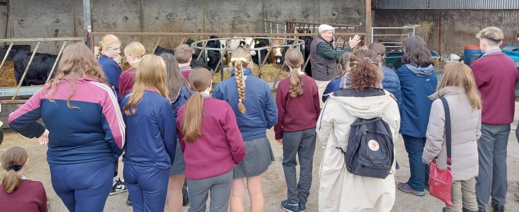 Farm walk with Borris College