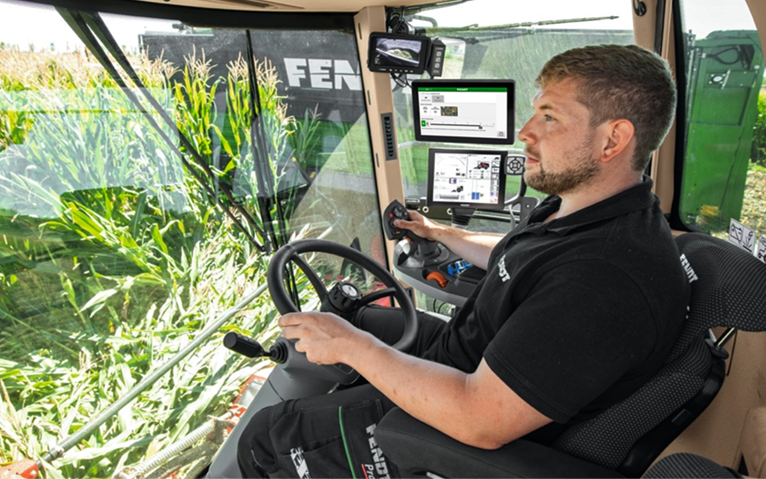 Harvester operators can now make adjustments on the go to ensure the machine is processing the crop effectively