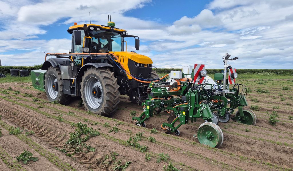 Garford have recently collaborated with Rootwave to produce its electric weeder