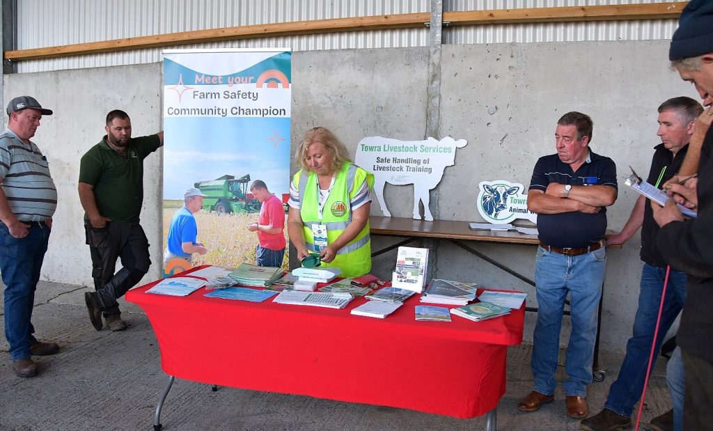Spreading the word . . . an Irish Rural Link’s farm safety community champion