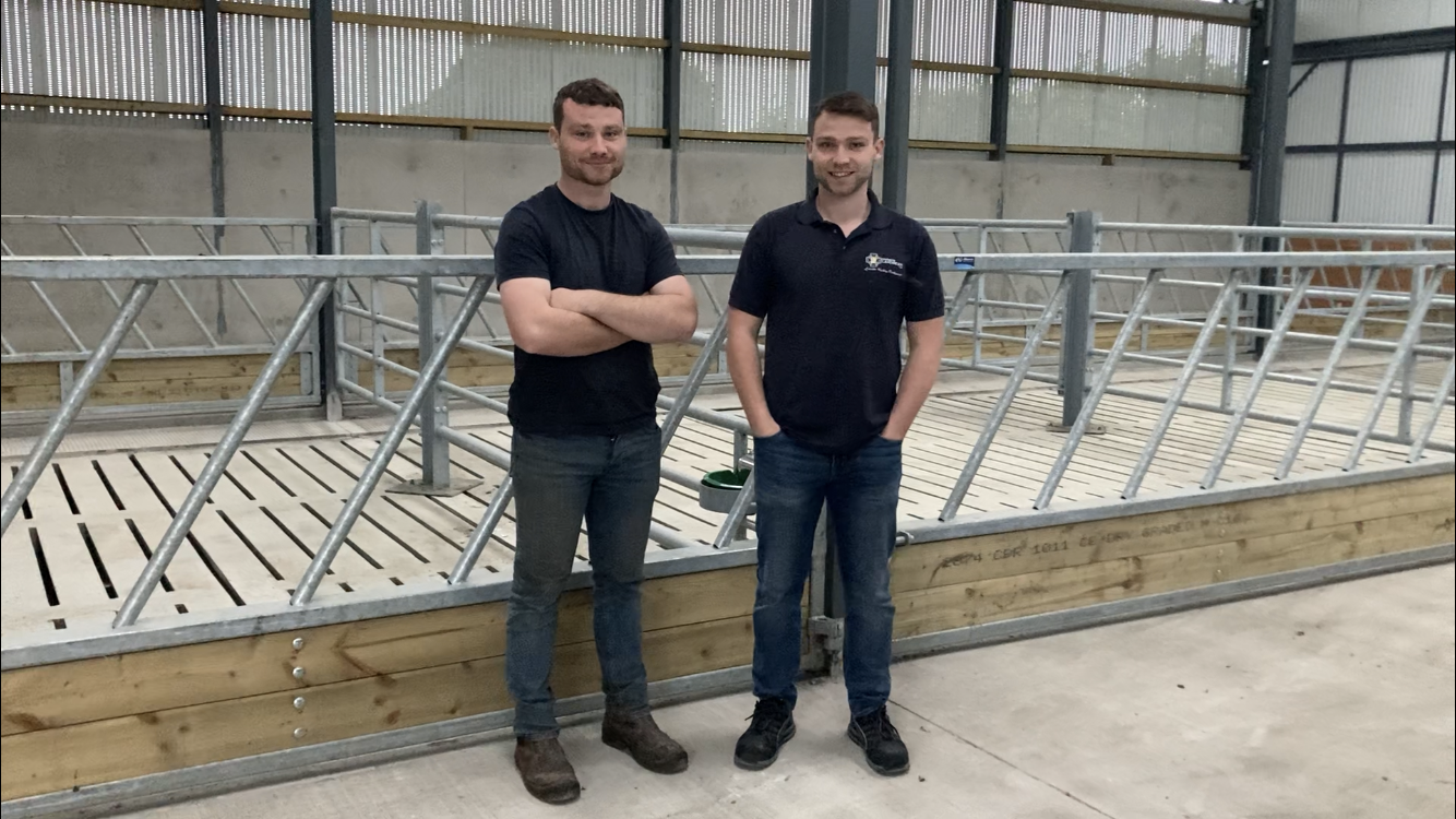 L:r: Enda and Ciaran Morrison