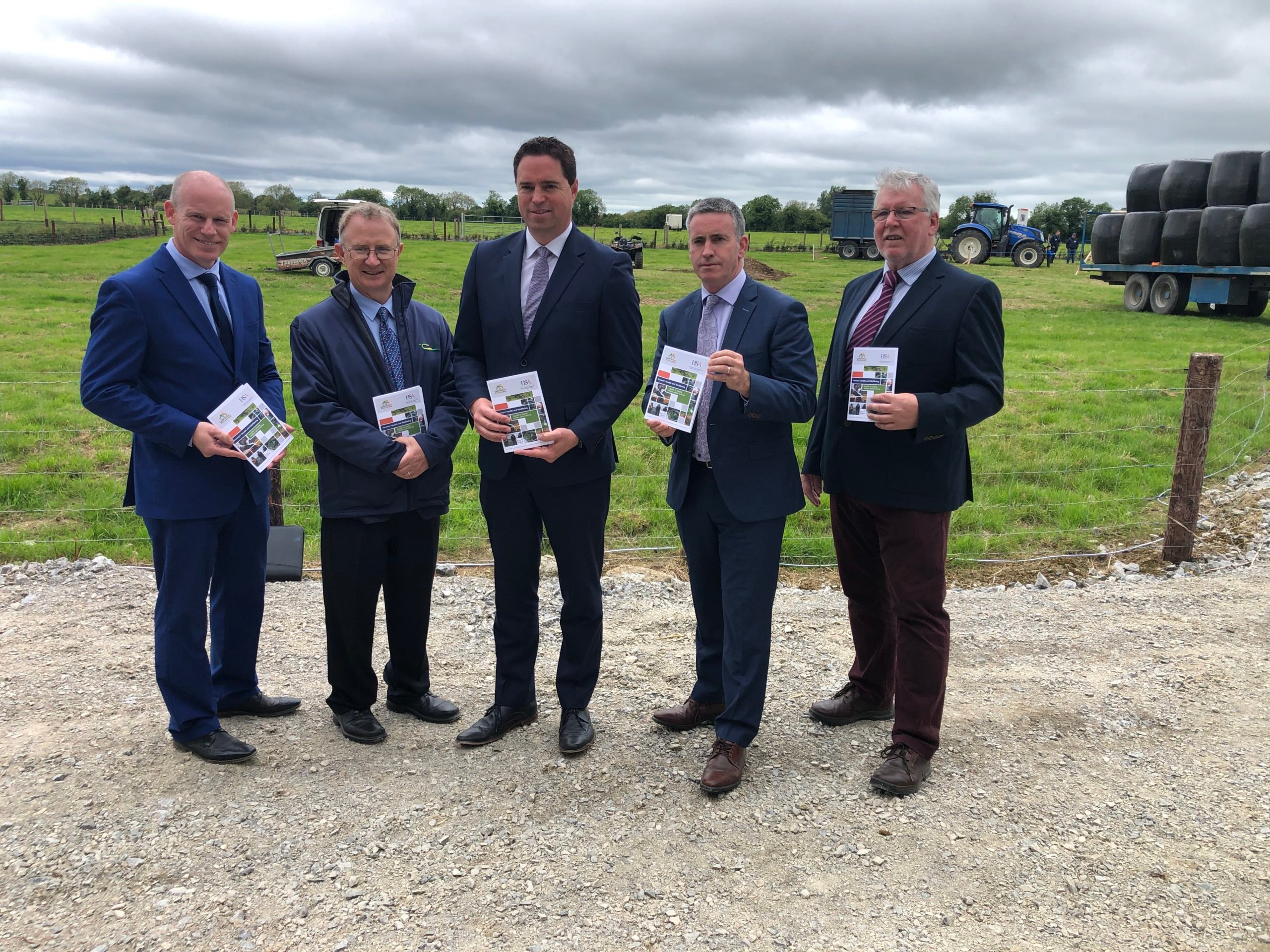 Minister of State for farm safety, Martin Heydon at the launch at Teagasc Grange
