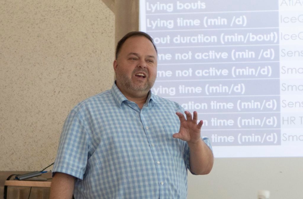 Dr. Jeffrey Bewley, head of WKU SmartHolstein Lab