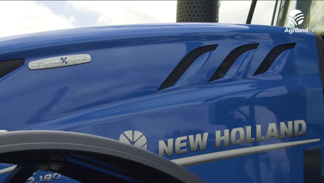 New Holland's methane-powered tractor