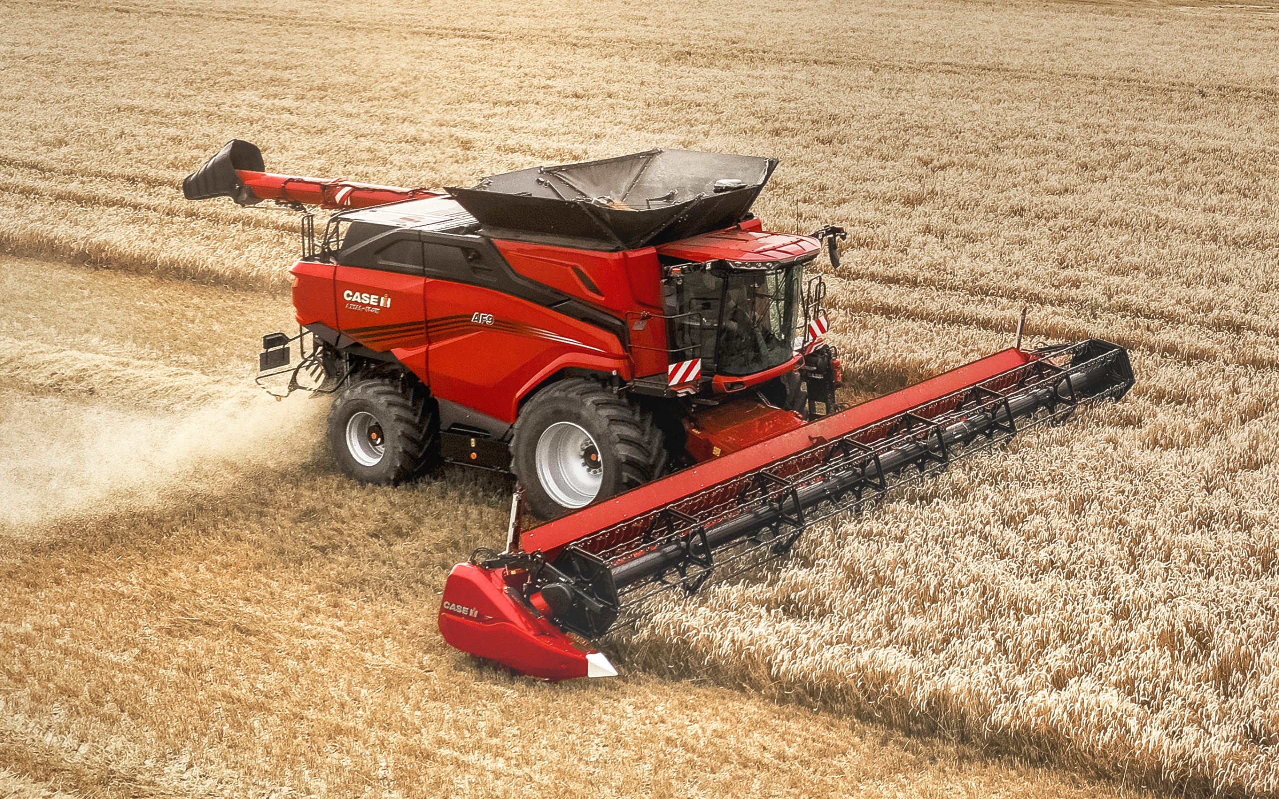 The new headers are said to increase speed in the field and in prepping for transport