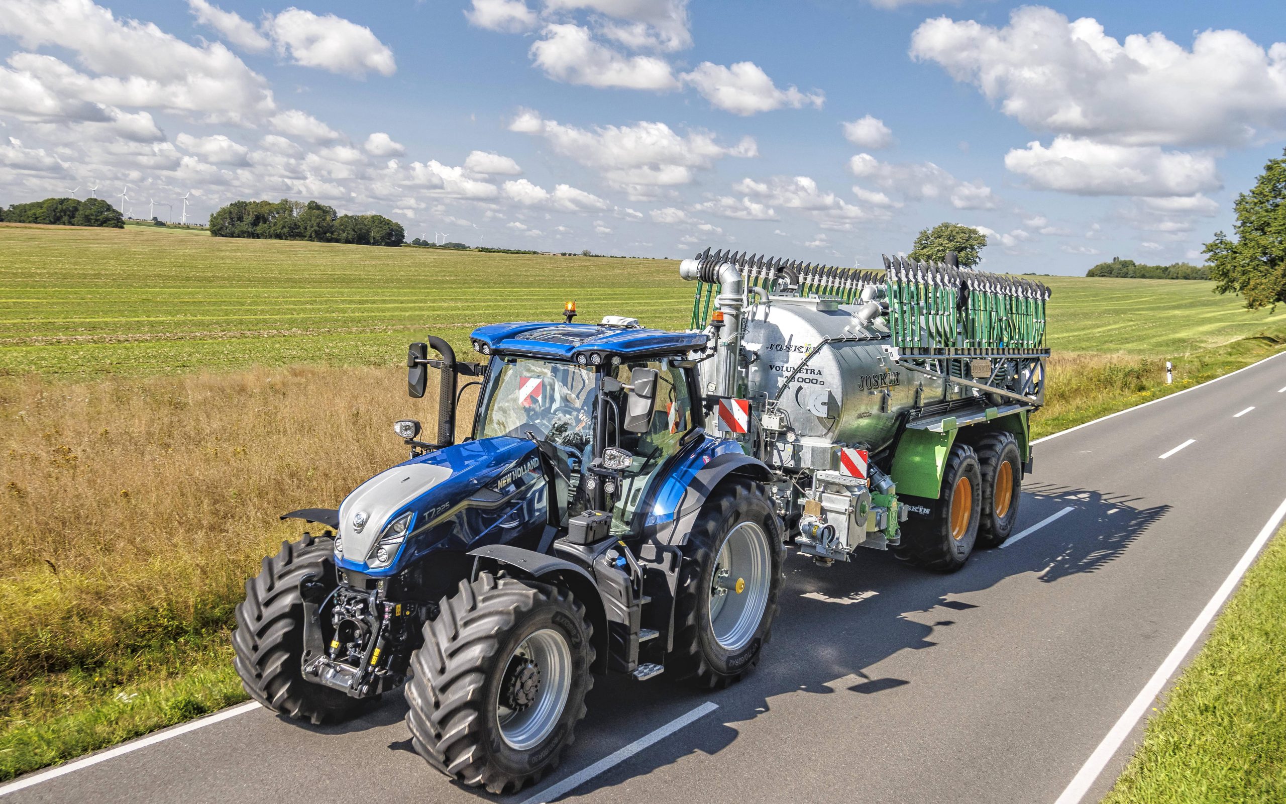 A maximum road speed of 50kph is available on certain models
