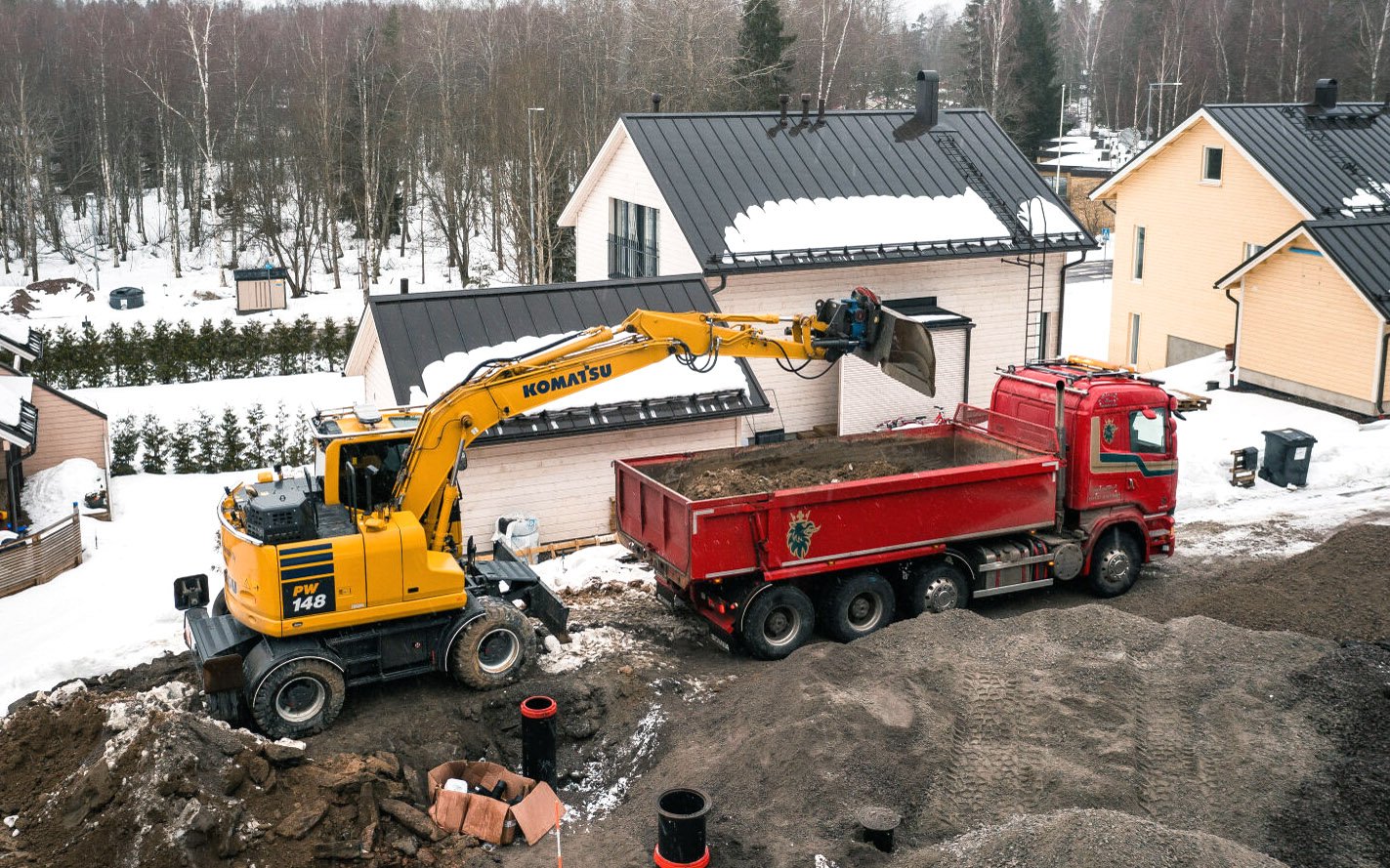 The Heavy Tyres division of Nokian Tyres caters for a wide range of machines, including excavators and trucks