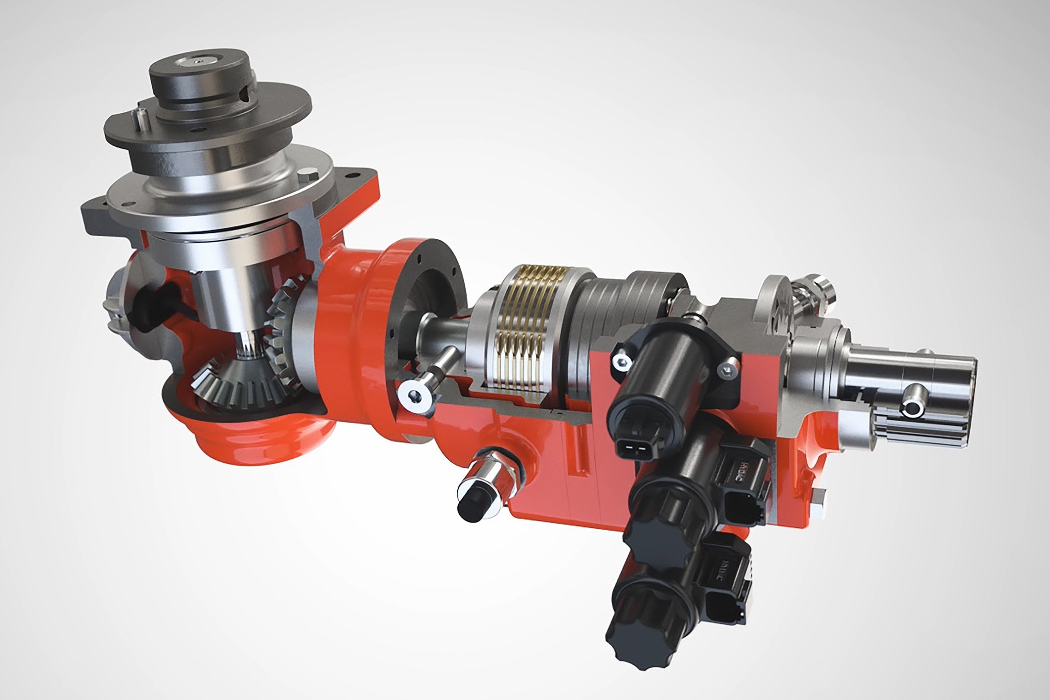 VarioSmart allows the speed of the right-hand disc to be altered relative to the left, which remains at a constant RPM
