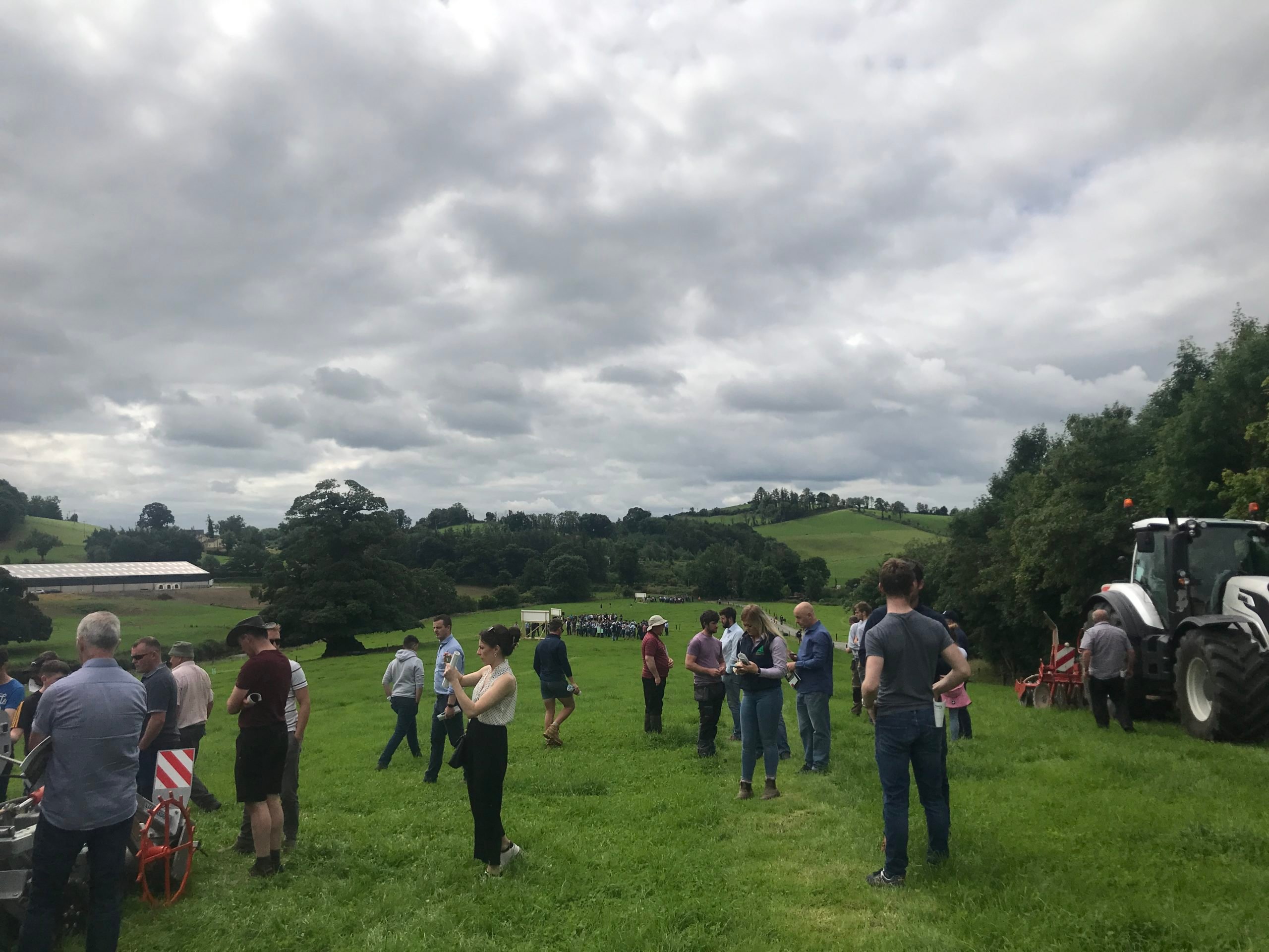 Crowds at Ballyhaise open day