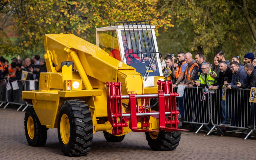 The JCB Loadall was yet another trend-setting machine launched by the company in 1977
