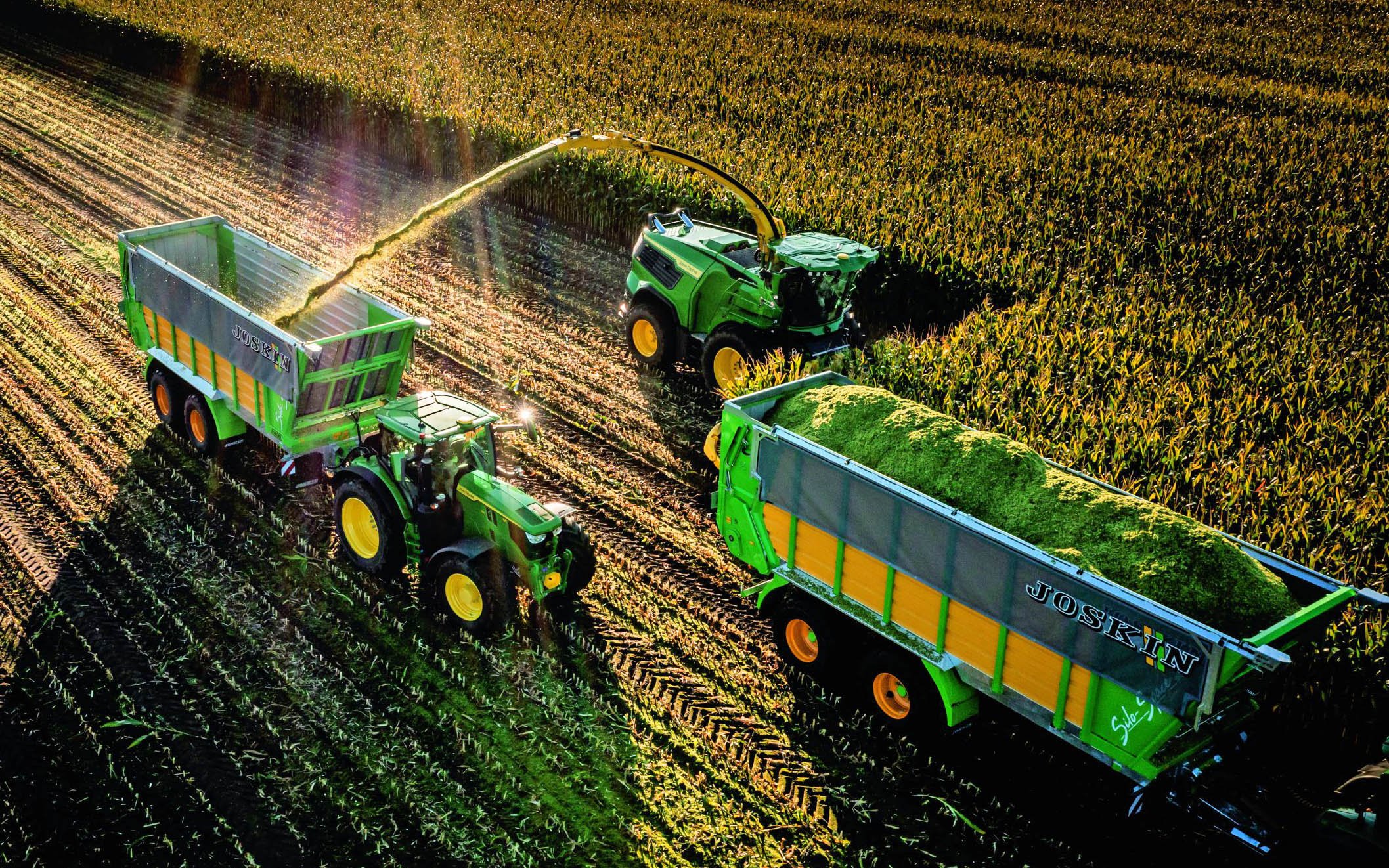 The new spout can be set to automatically track and fill trailers running alongside