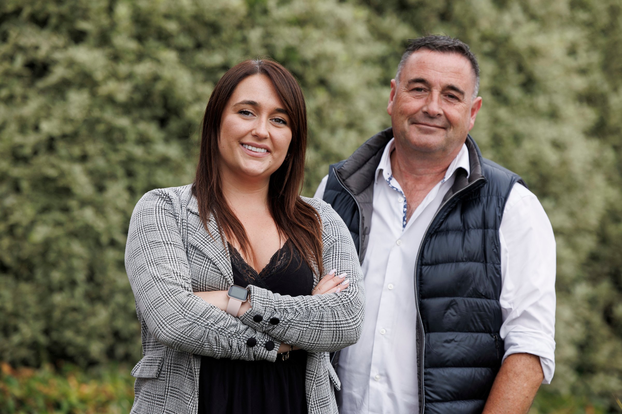 Sophie O Neill, director Manhattan Peanuts Ltd. with Don O'Neill, managing director of Manhattan Peanuts Ltd.