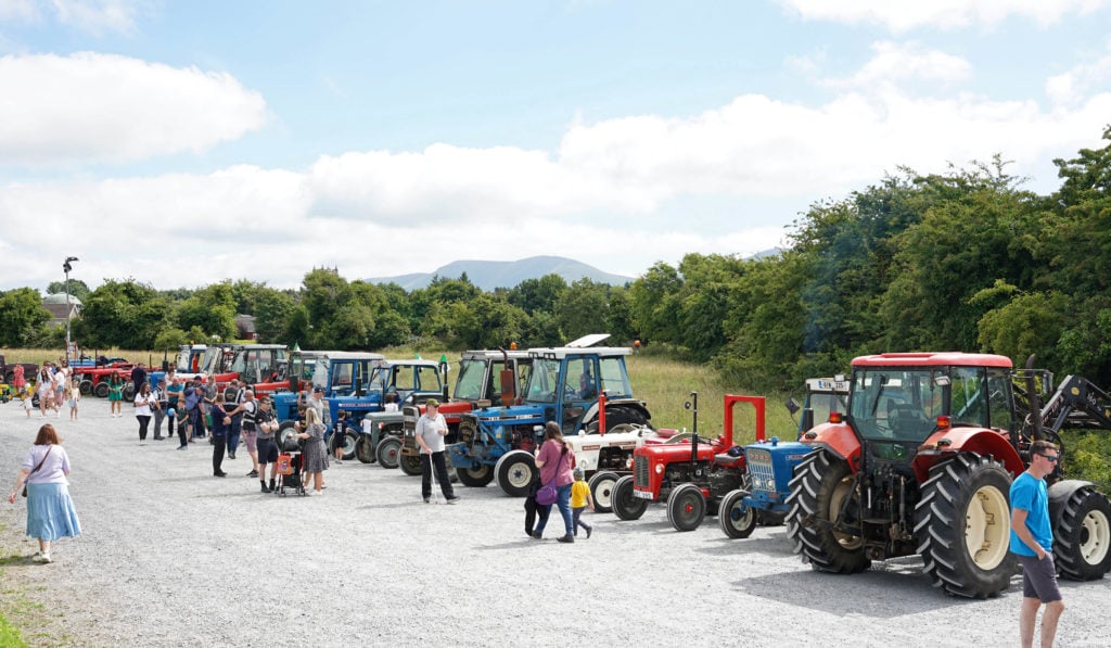 A fine collection of cherished tractors at Ballylanders GAA