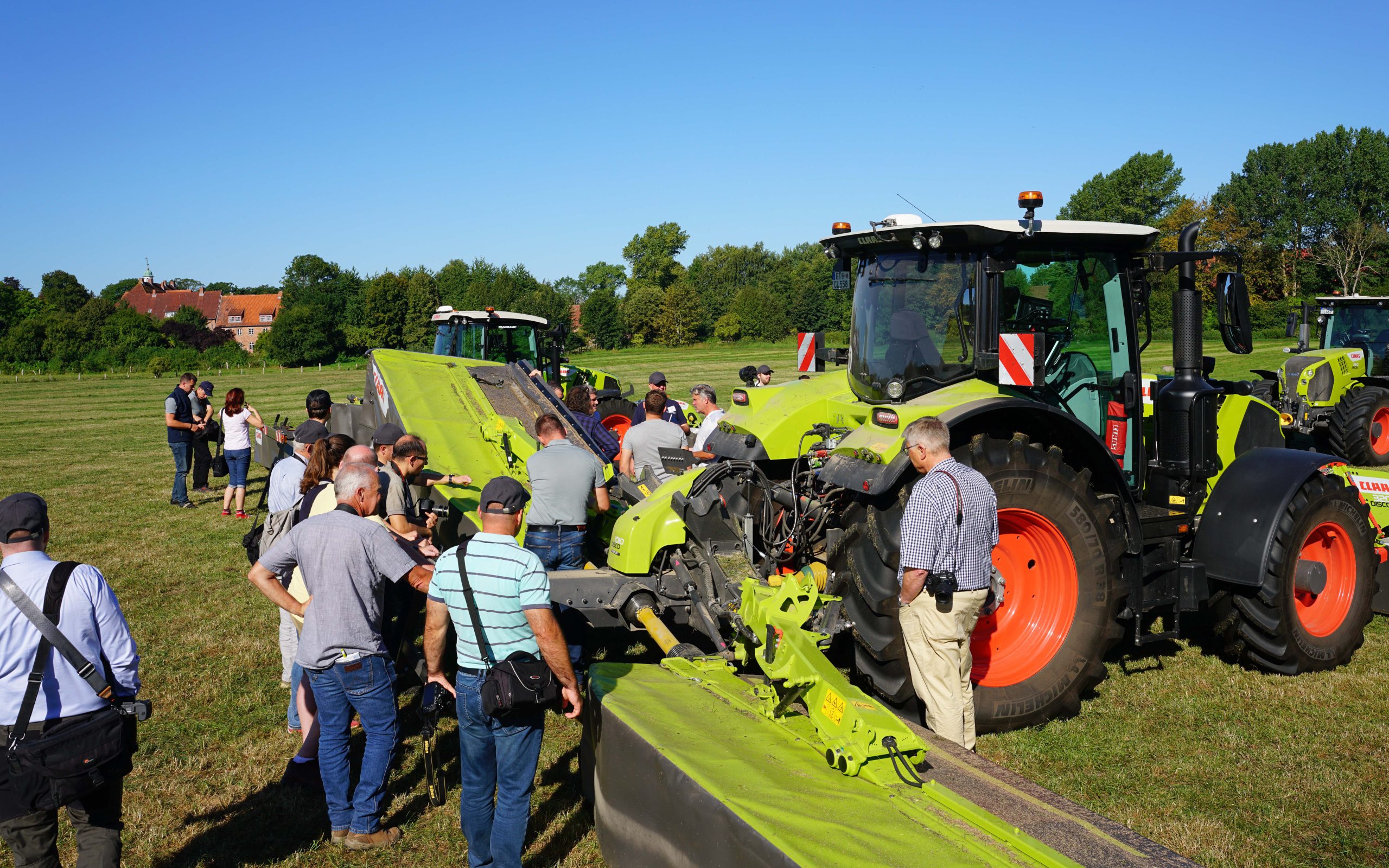There is always great interest in Claas and its products