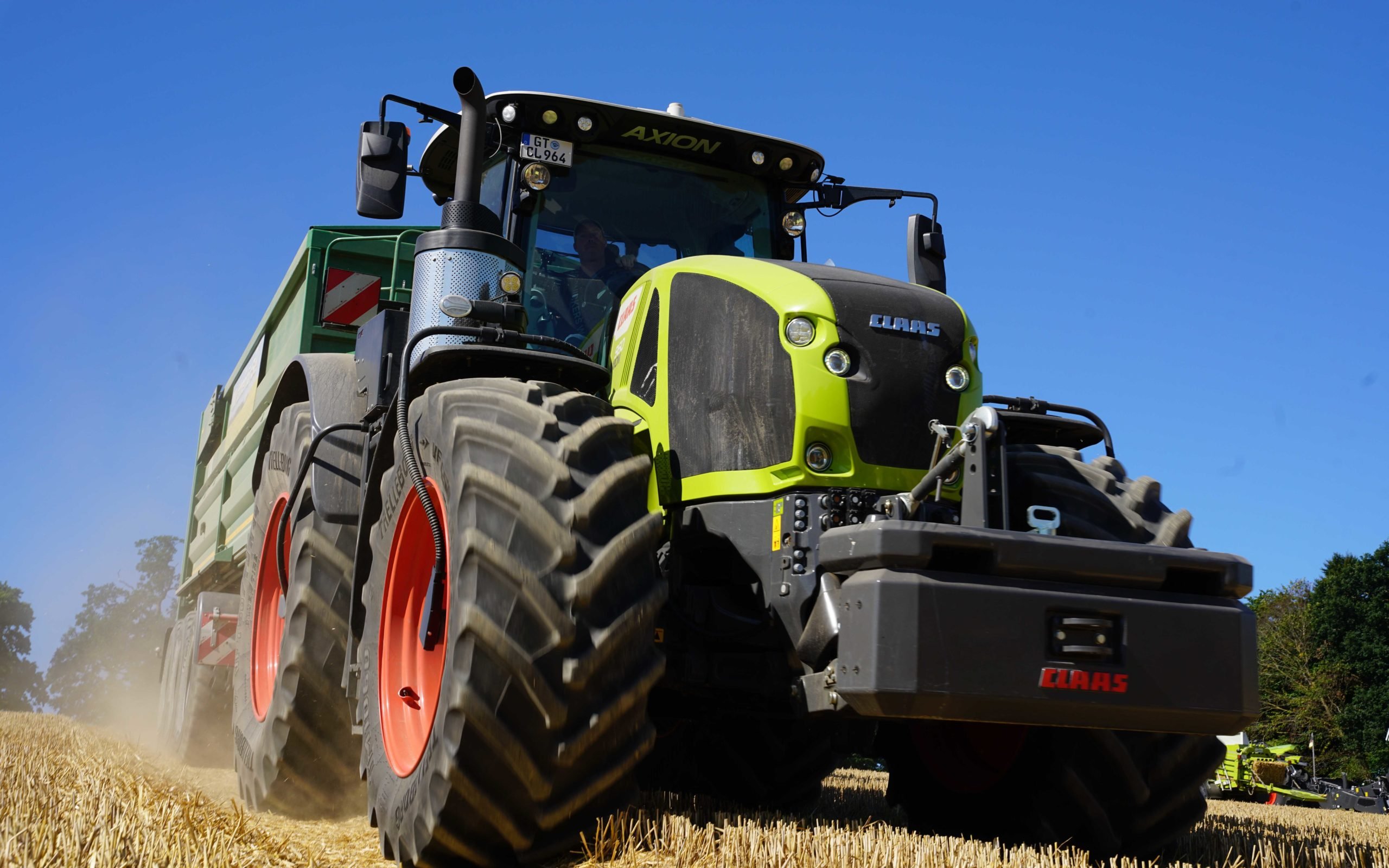 Little was said about the tractor range, suggesting there may be some big news next year