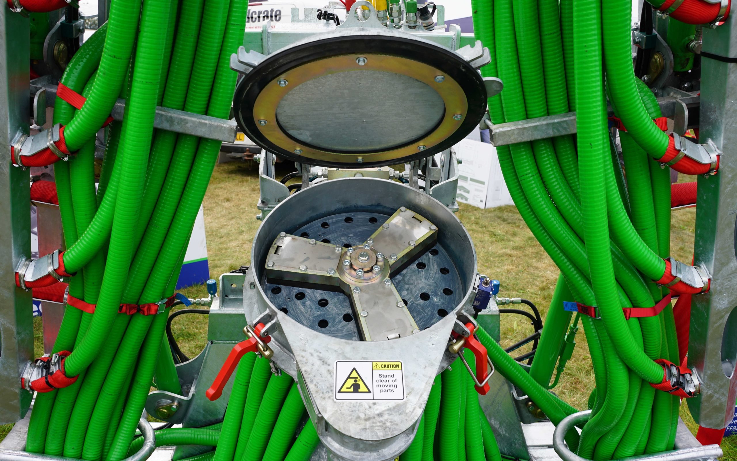 The horizontally mounted macerator from KME is easier and safer to unblock, the company claimed