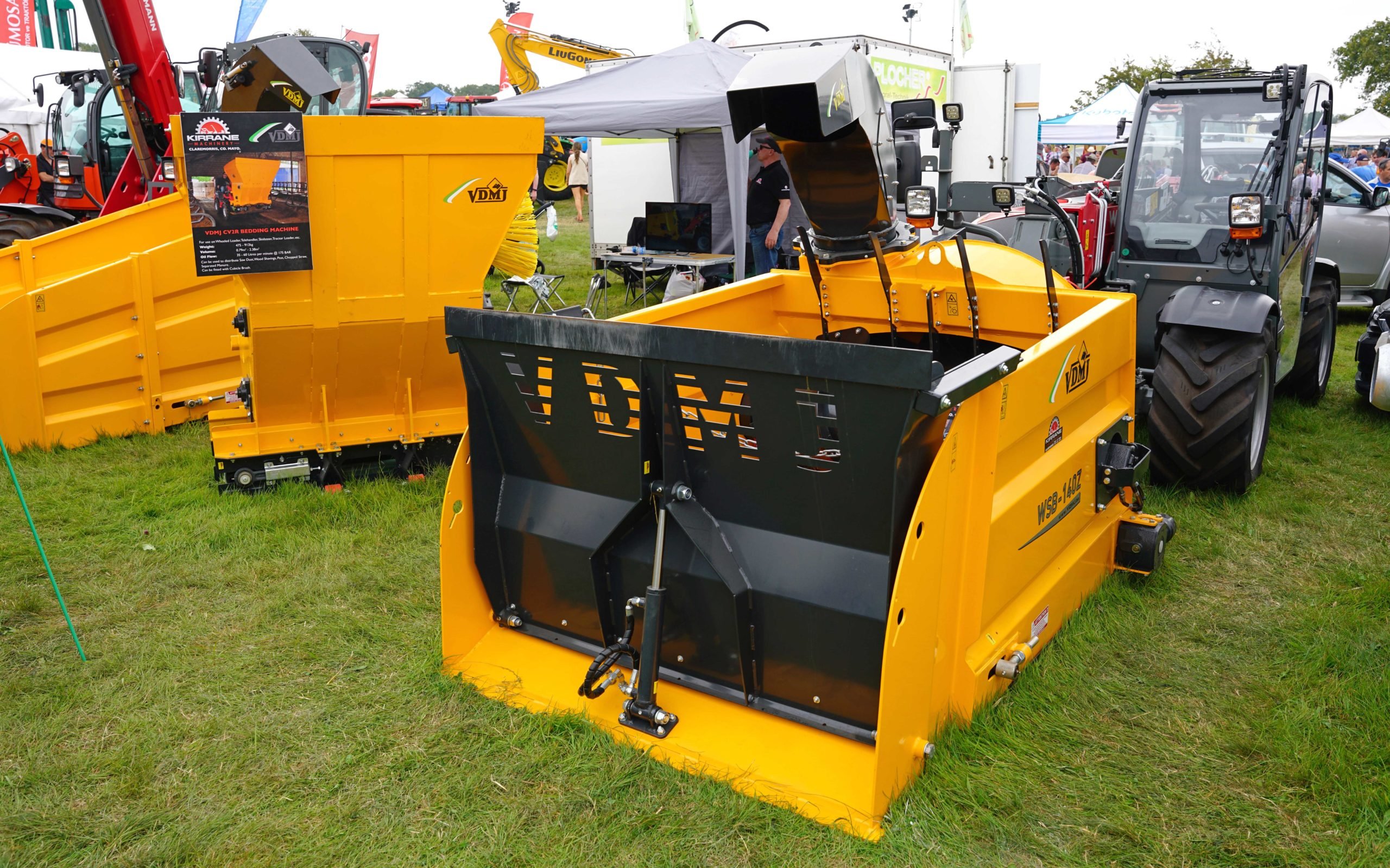 With as many of the components sourced from within Europe as possible, the WSB 140Z is considered a premium product within the livestock sector of farm machinery