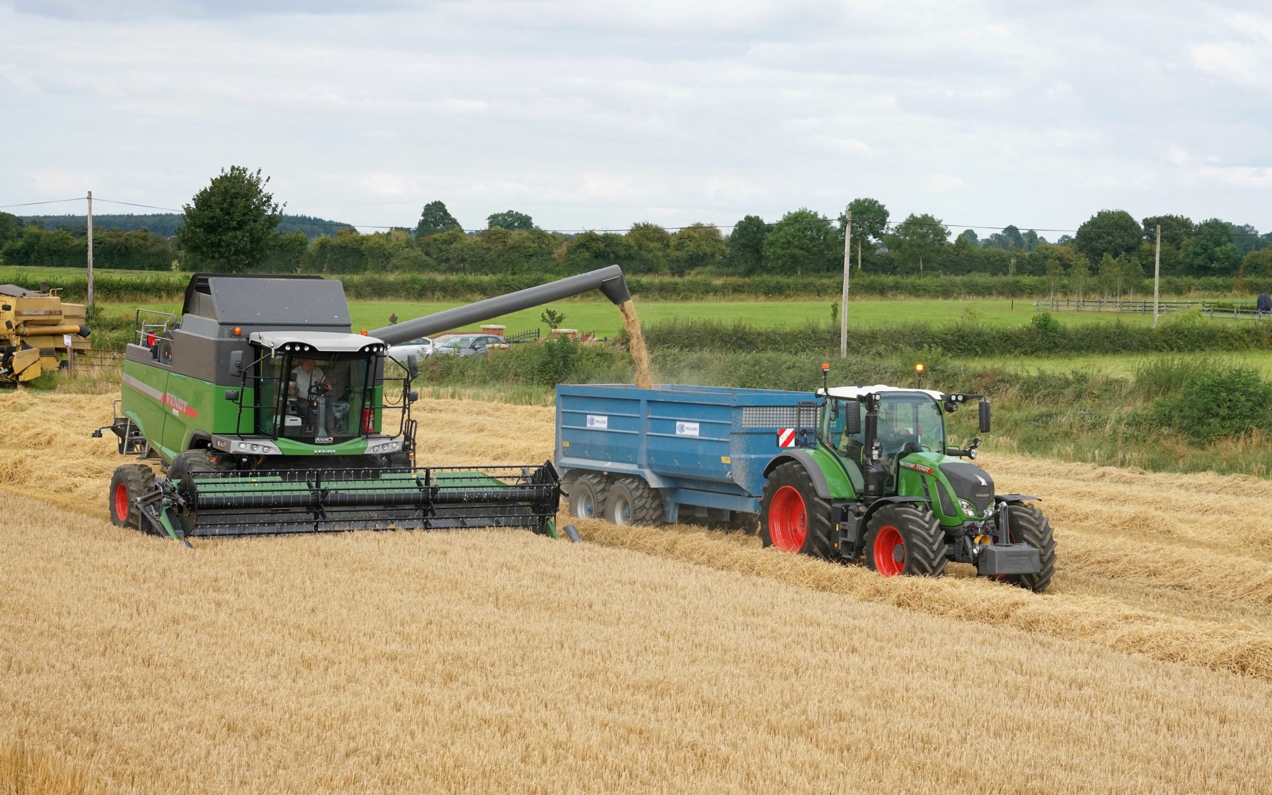 Deliering a clean sample to the merchant is the hallmark of Fendt 5255L, according to Trevor Richardson