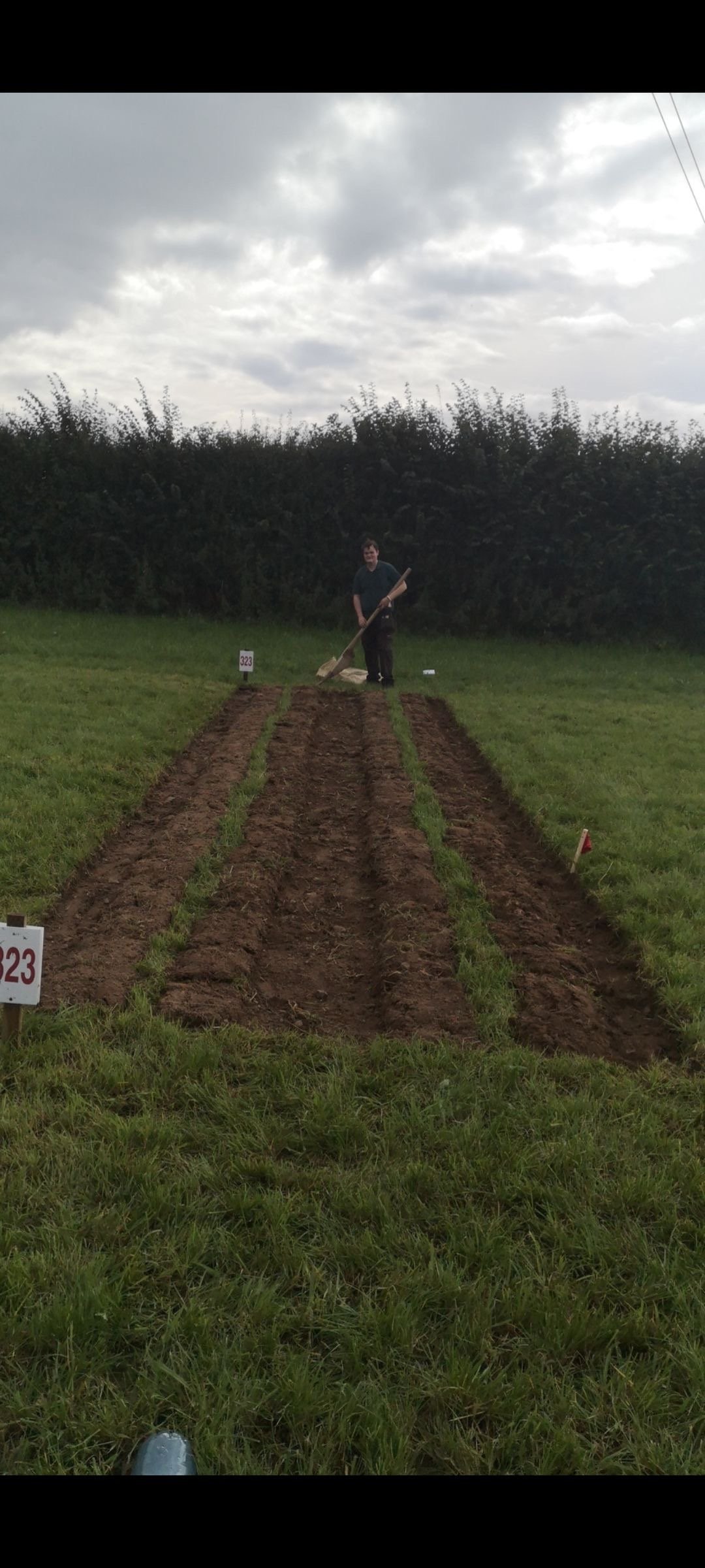 Brian out loy digging
