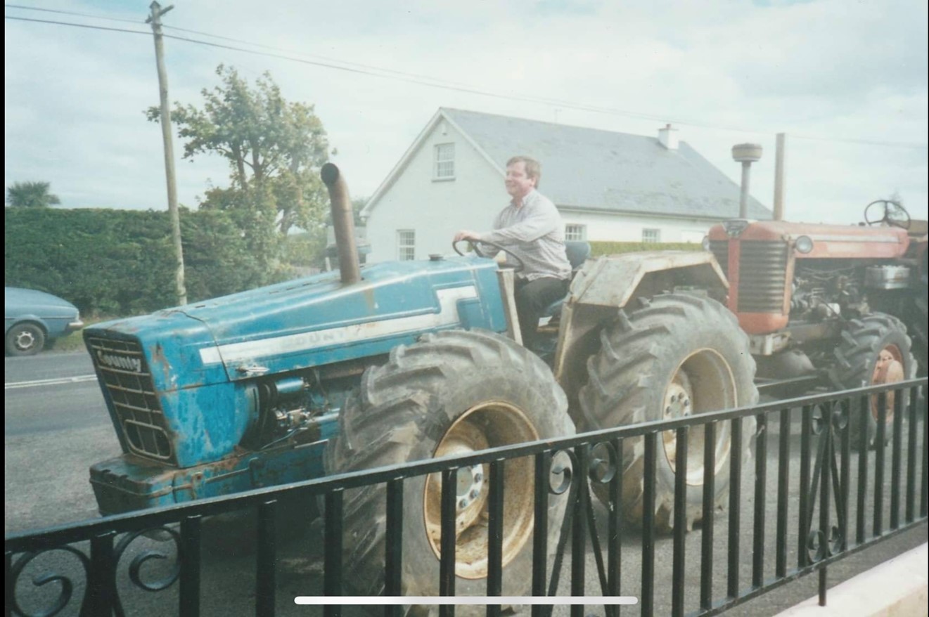 Ken Agar on his vintage County 1164