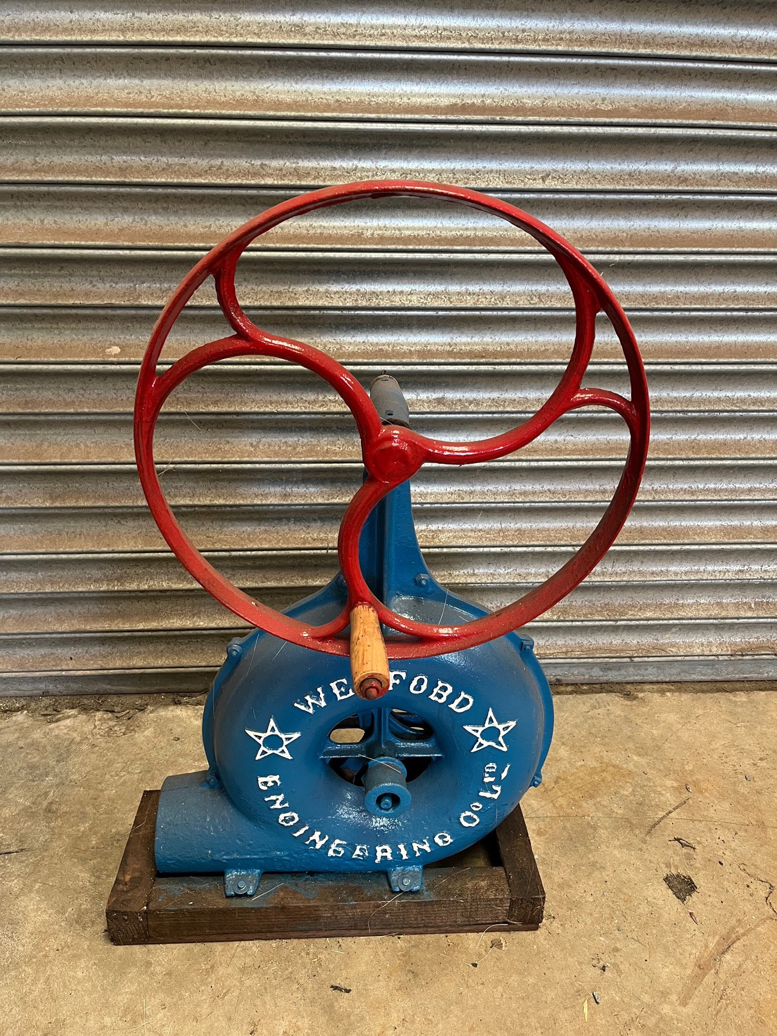 New Star fire blower, Wexford Engineering, estimated €100-€200