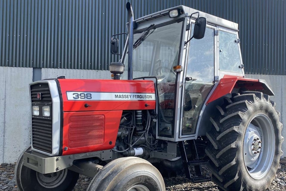 The Massey Ferguson 398 produced 89hp and this example has been fully restored over the past couple of years