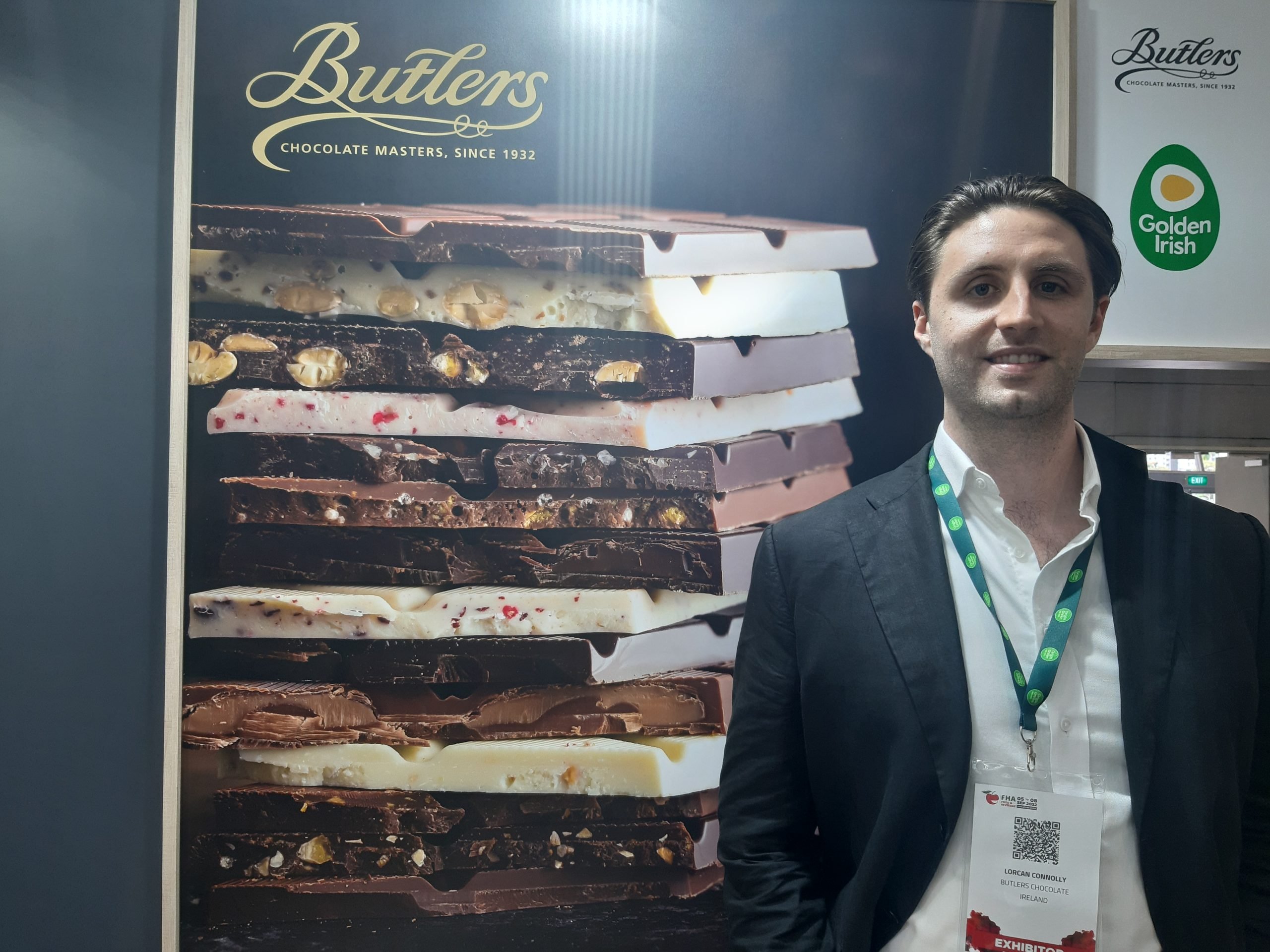 Lorcan Connolly, business development manager, Butlers Chocolates