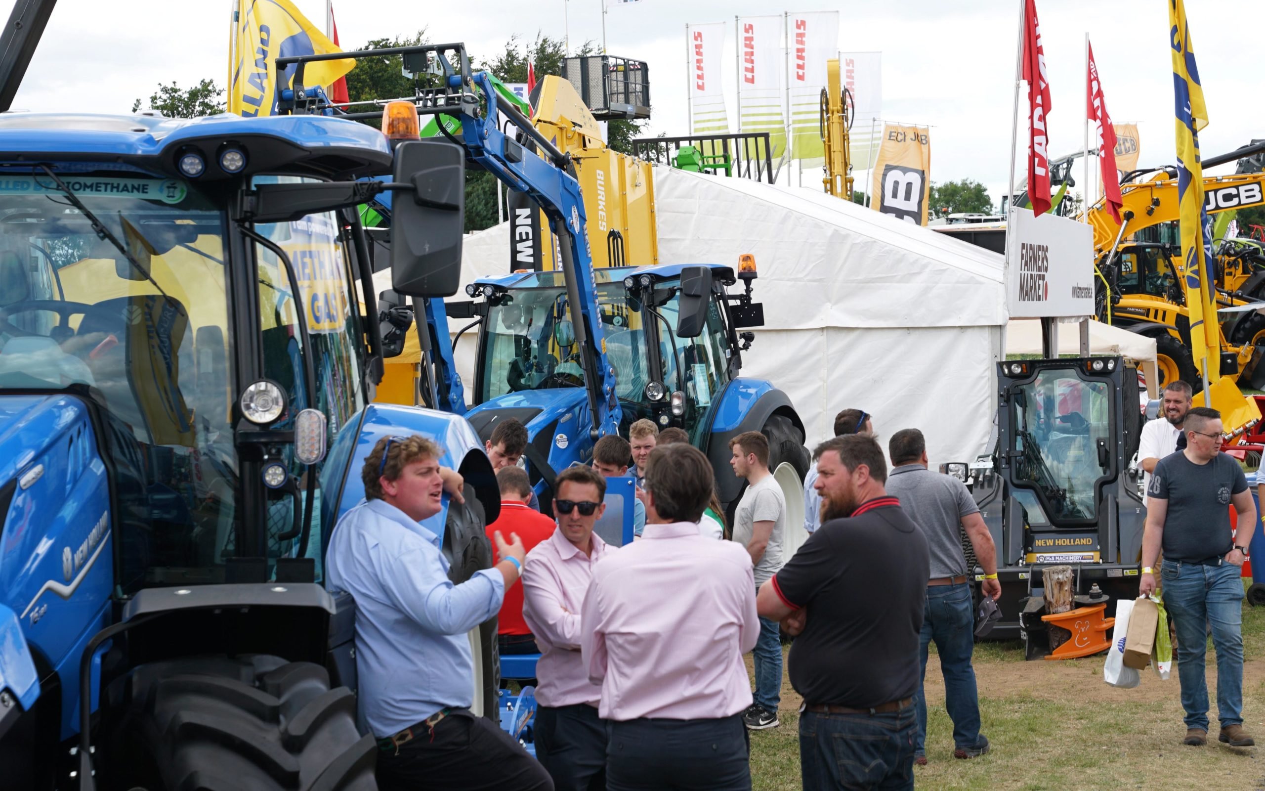 Despite the present enthusiasm for buying tractors, CNH is not so optimistic about the future