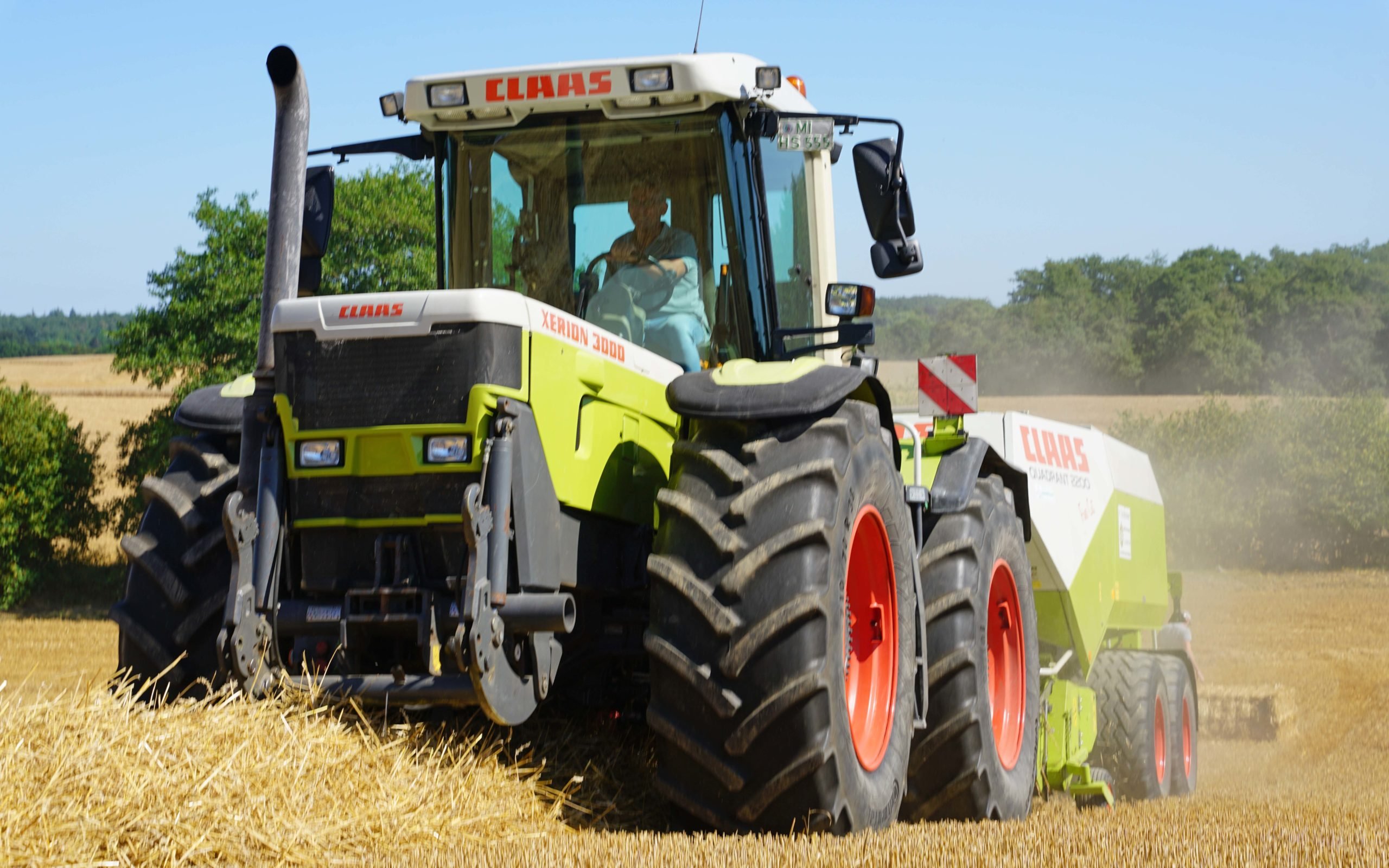 The Claas Xerion 3000 was the first model to go on sale