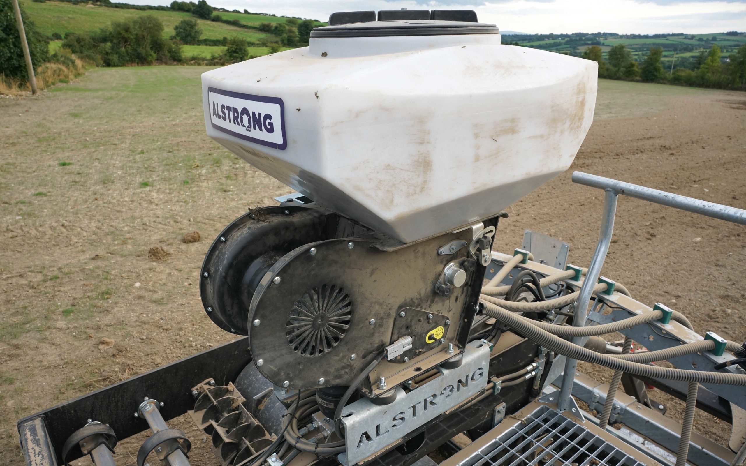 A tried and trusted Doyle Air Seeder is used to distribute the seed