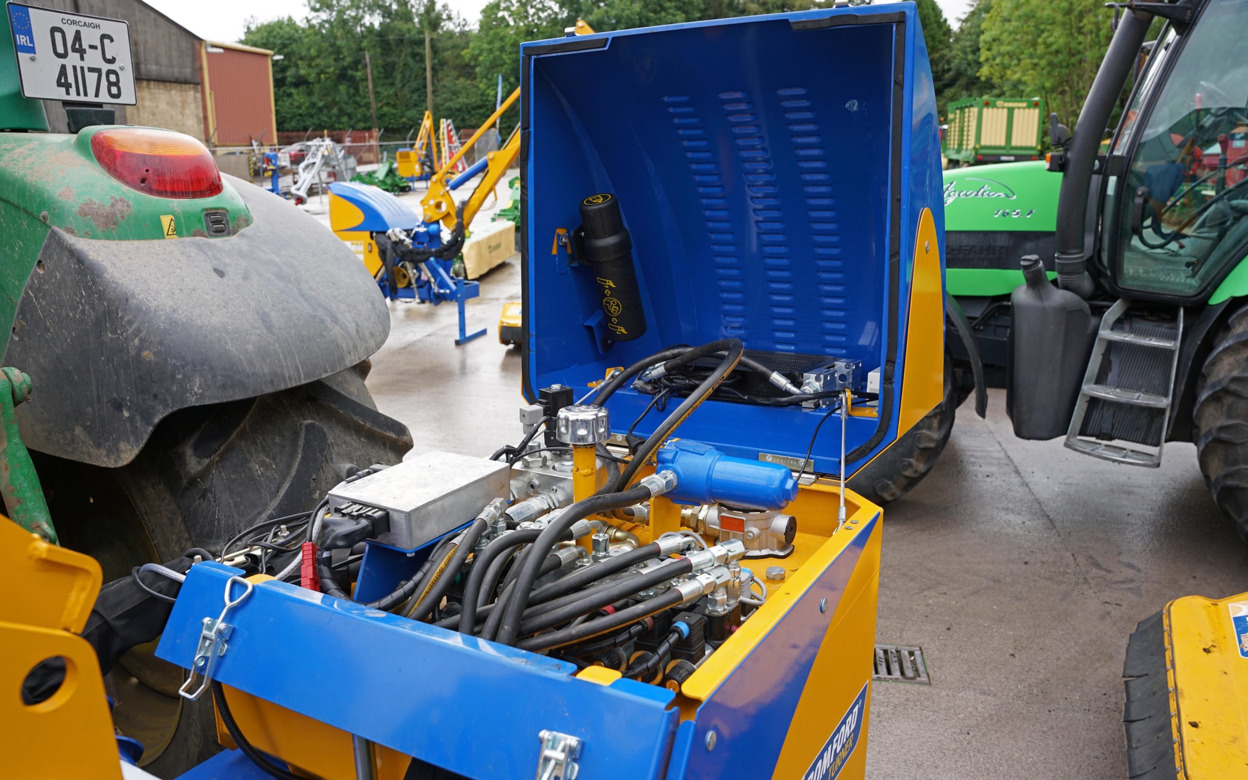 Ease of maintenance is an important factor and here the valves and filters are all easily accessible