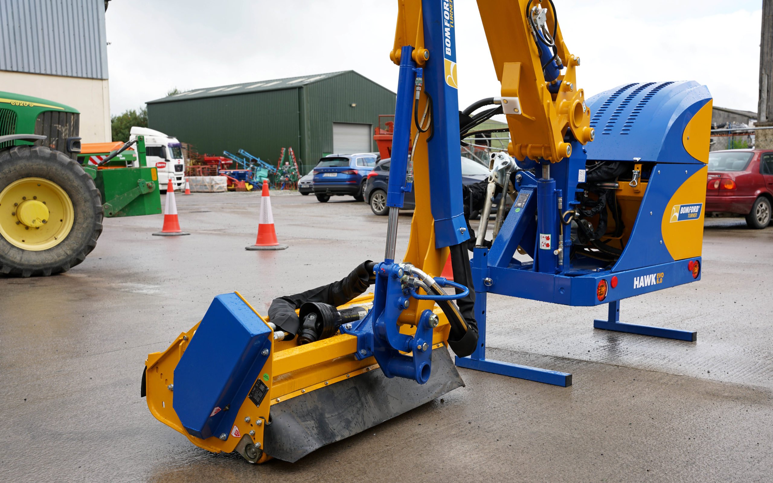 The modern hedge-cutter is a sophisticated machine at the the premium end of the market