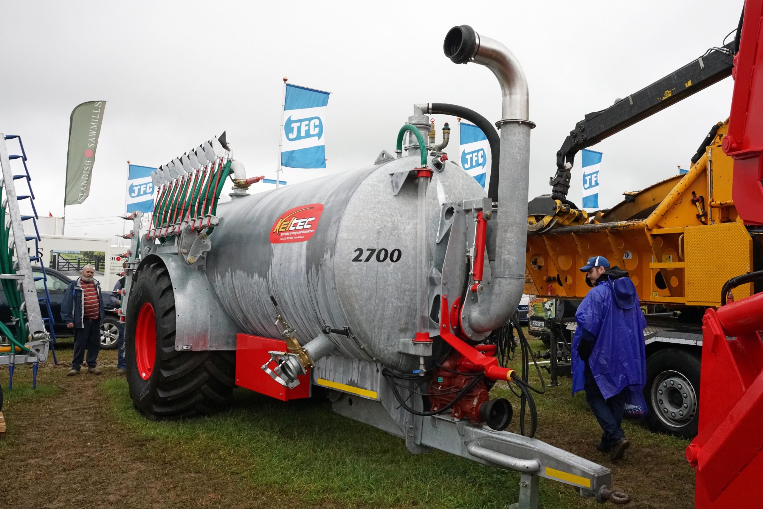 The fully galvanised tanker from Keltec is a new product from the company
