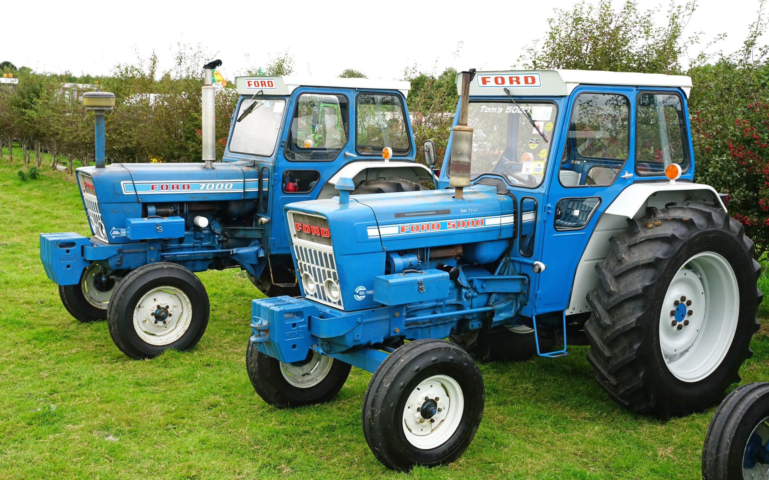 Perhaps the two most classic of classic Fords are the 5000 and its derivative, the 7000. By the late sixties the need for a tractor more powerful than the 75hp 5000 was being recognised and so, by the simple expedient of fitting a turbo to the 5000, the 89hp 7000 was born in 1971