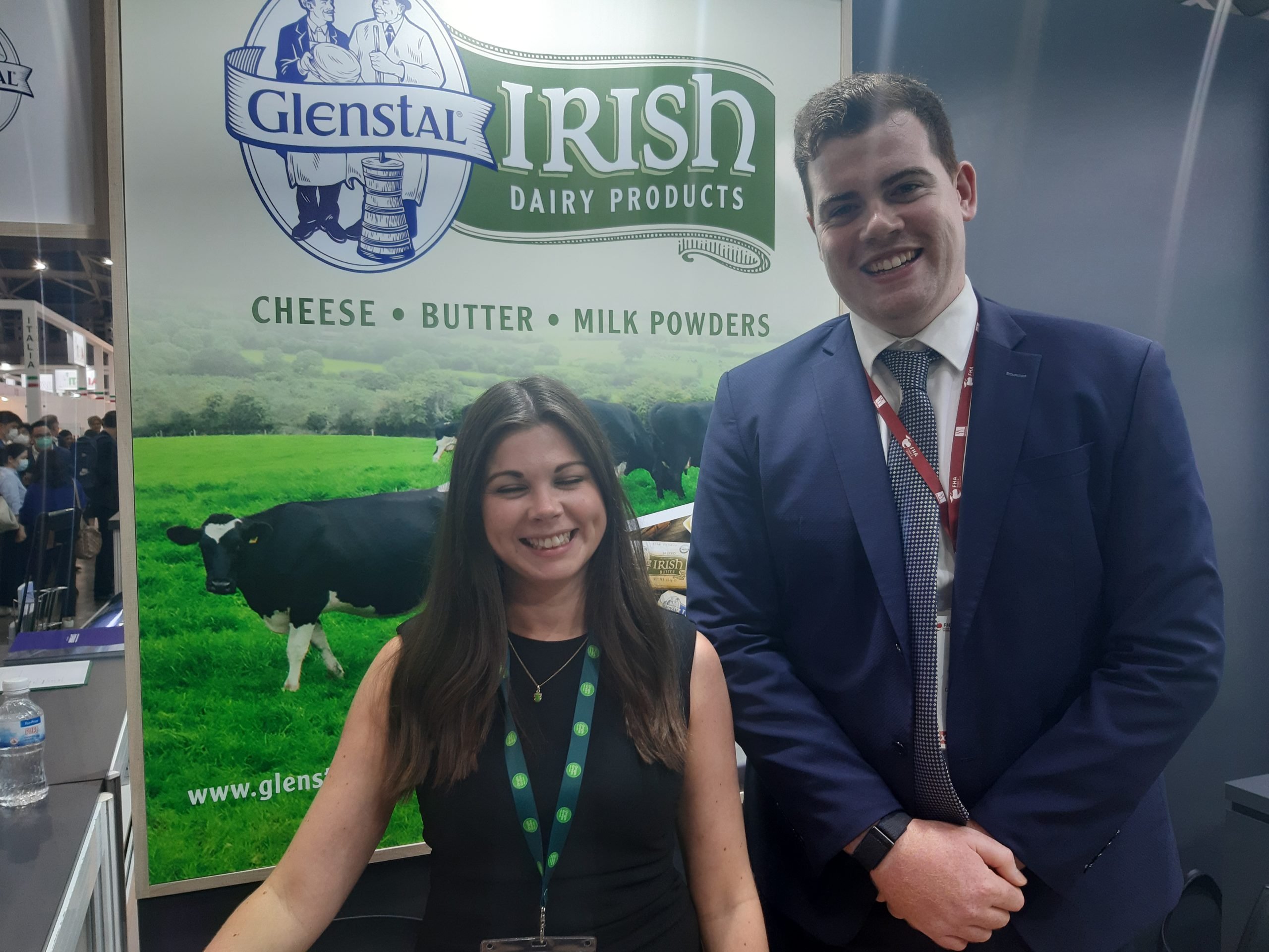 Eimear O'Connell, business development executive, Glenstal and David Dunne, business development manager, Glenstal