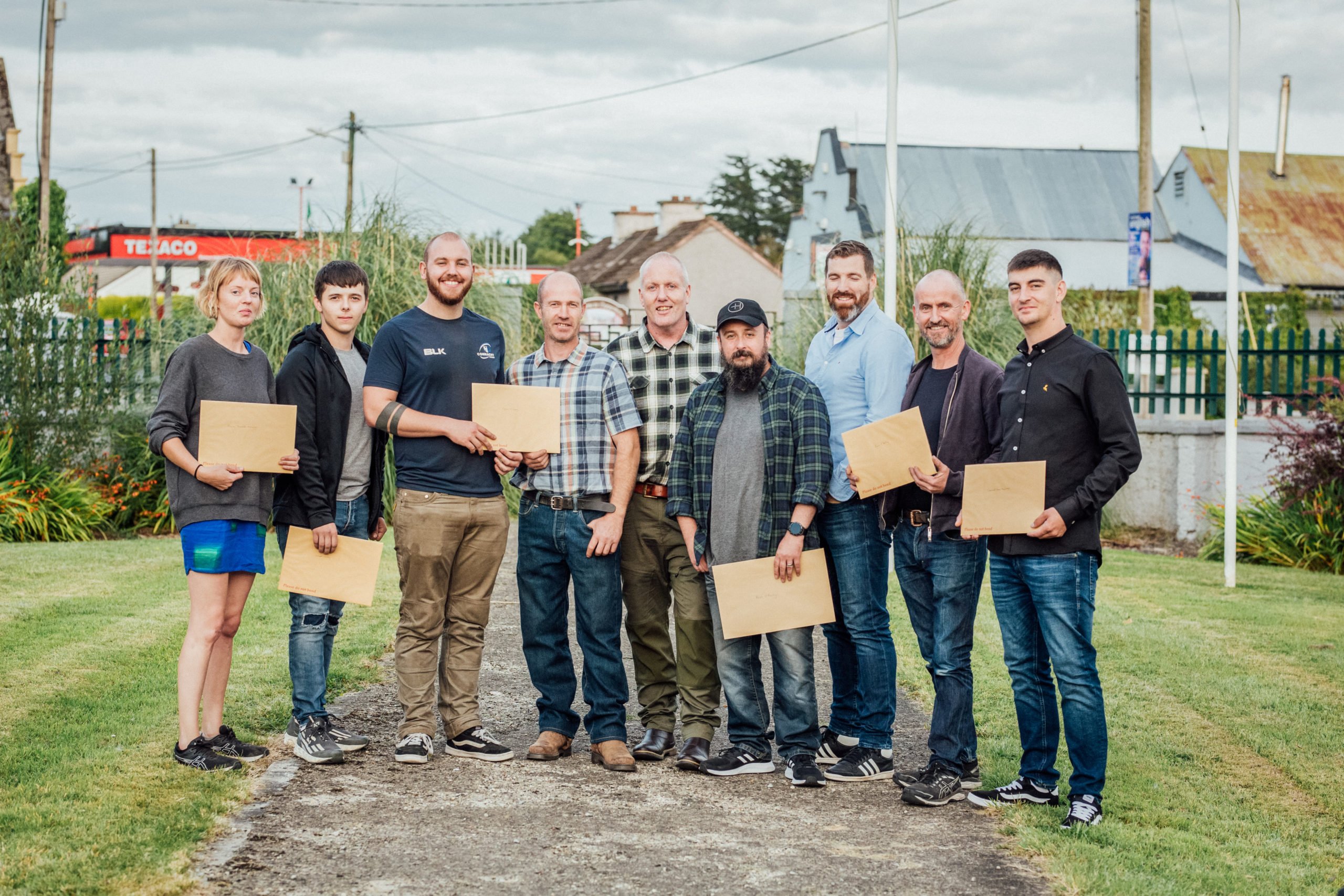 Cappamore graduates. Image source: Brian Arthur