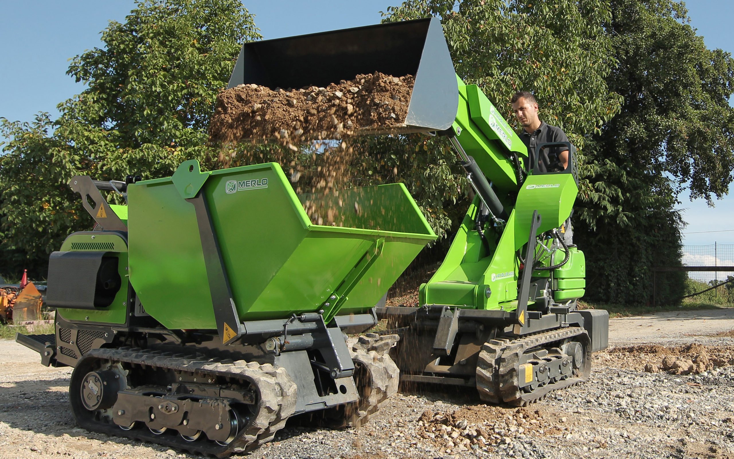The new Merlo Cingo has a maximum payload of 1,200kg