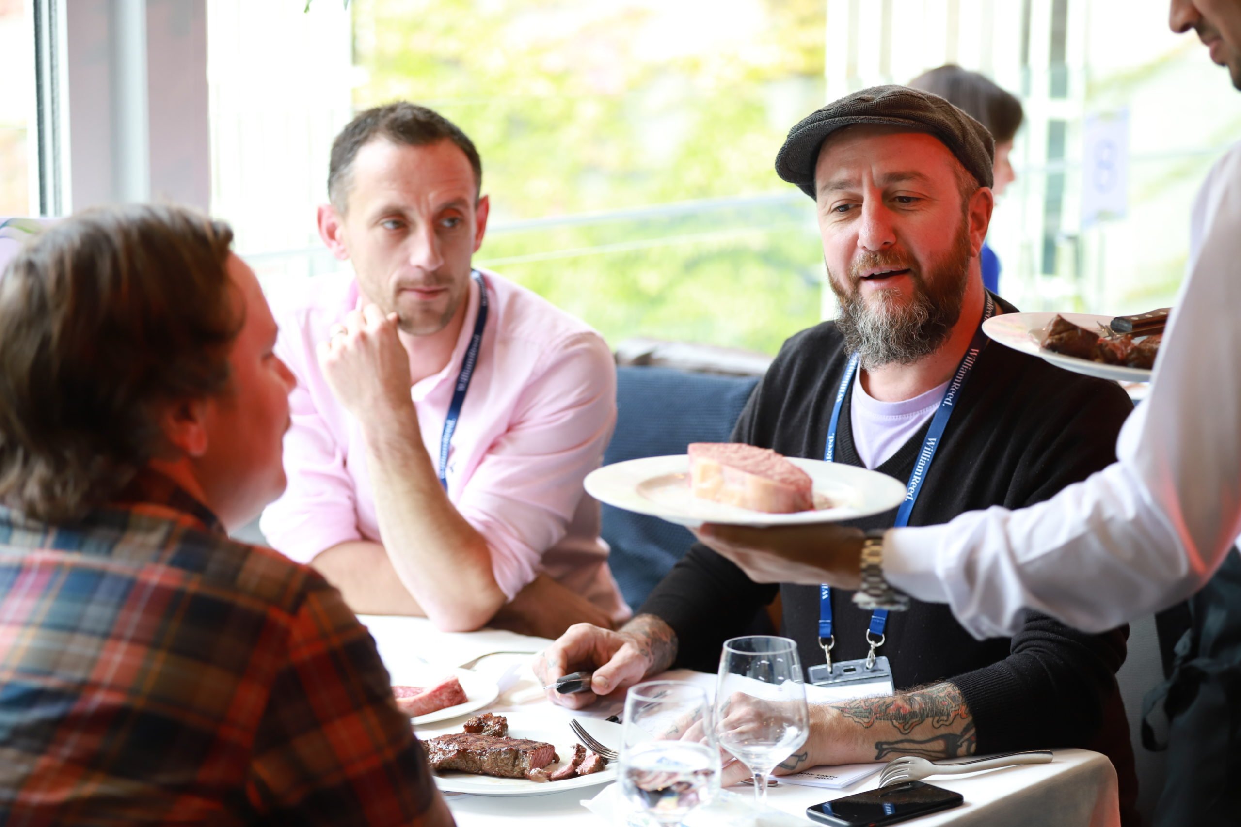 Seamus McMenamin of Bord Bia was among the panels  judging steak for the World Steak Challenge