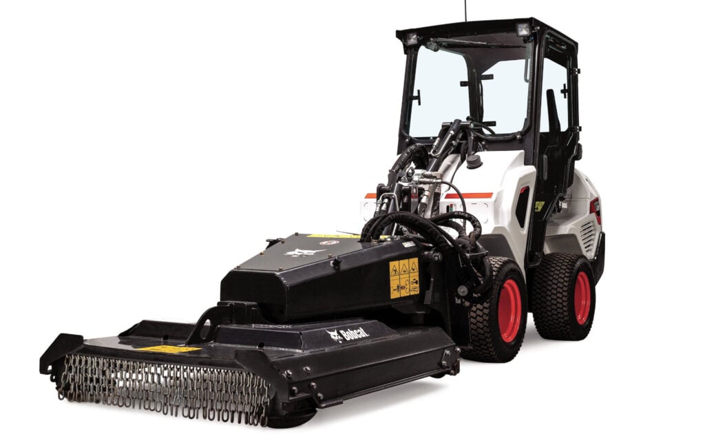 The new brush cutters can can tackle ground inaccessible to standard three-point linkage machines