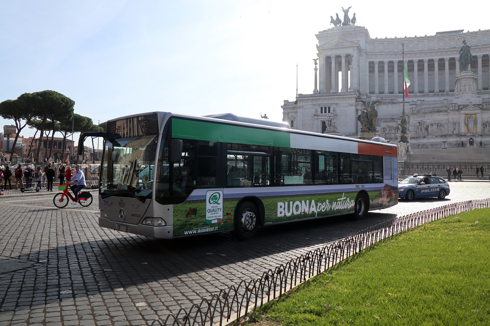 Buona Per Natura Irish beef campaign in Rome, Italy