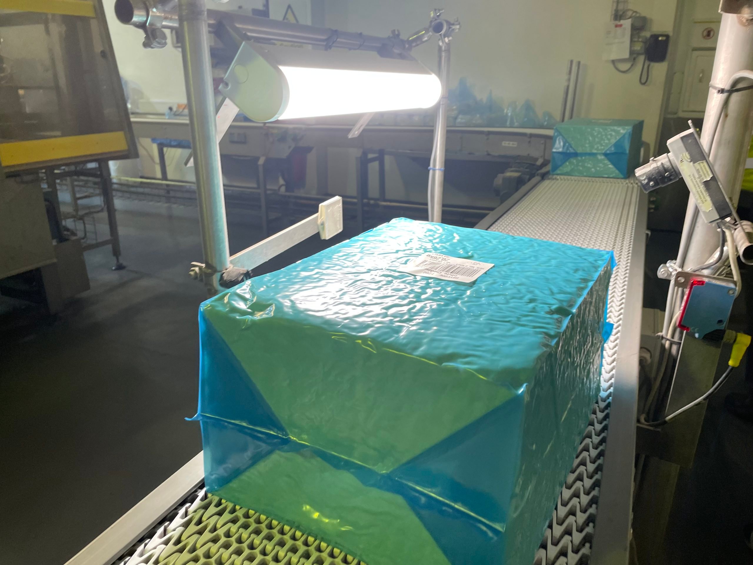 All cheese produced at the facility has a unique barcode to ensure full traceability