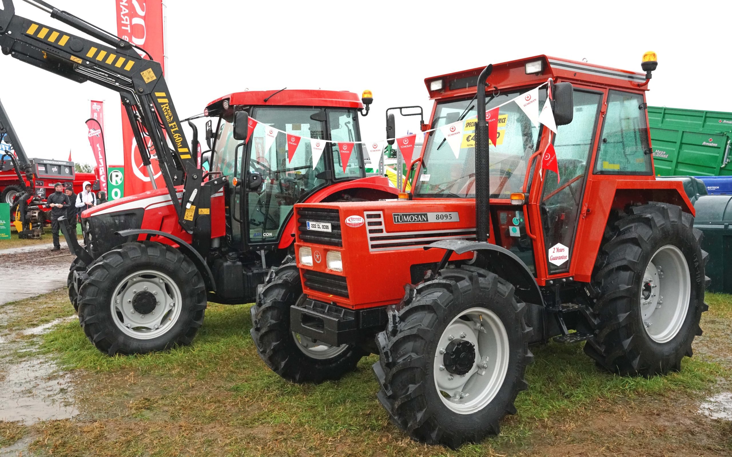 Basic tractors without electronics tend to be more readily available