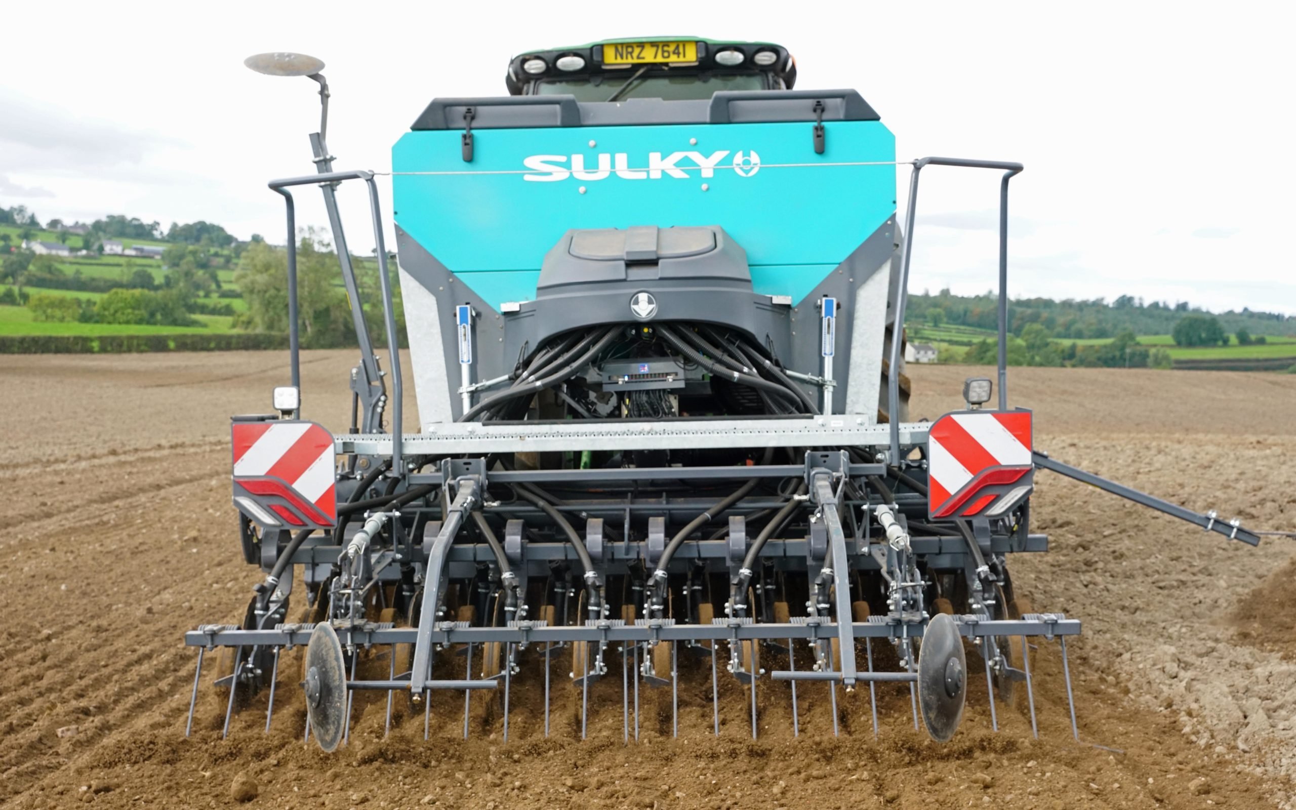 The three metre model is available with either 20, as shown here, or 24 coulters