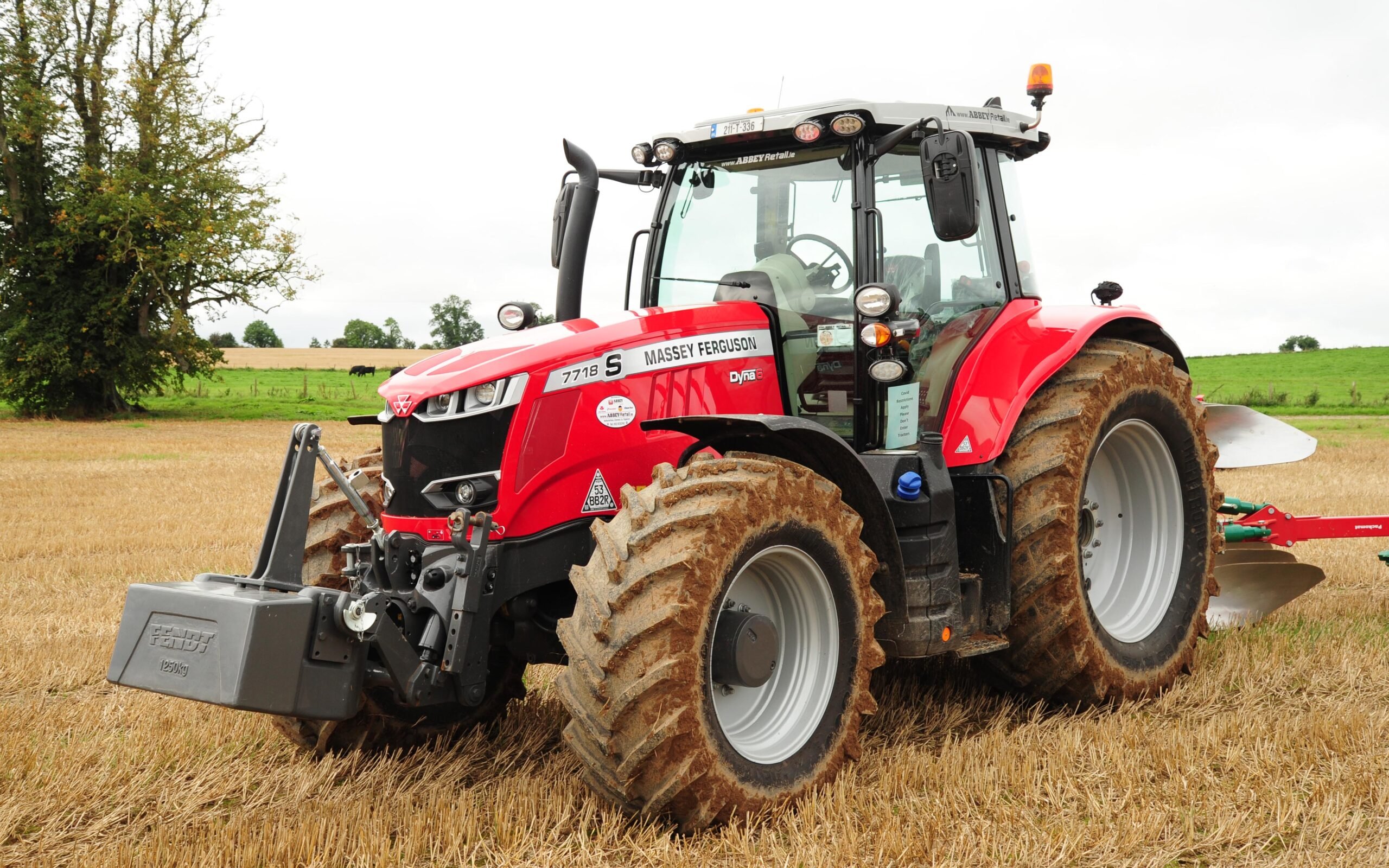 All the tractors are well equipped with the 180hp models being autosteer ready