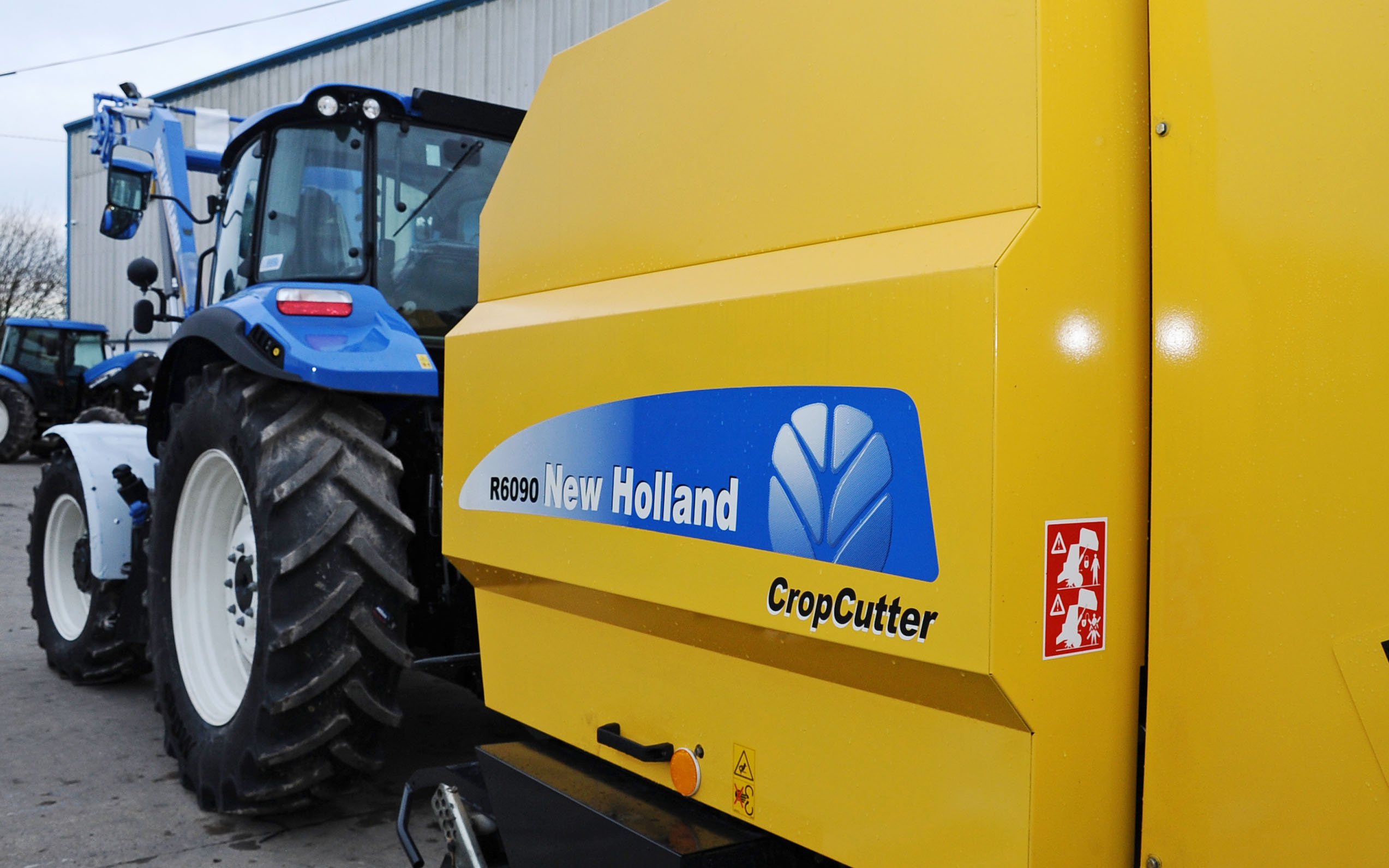 New Holland balers will be available from Casey Tractors as part of the manufacturer's range of implements