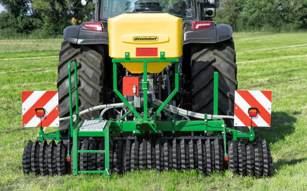 The company produces a wide range of grassland implements