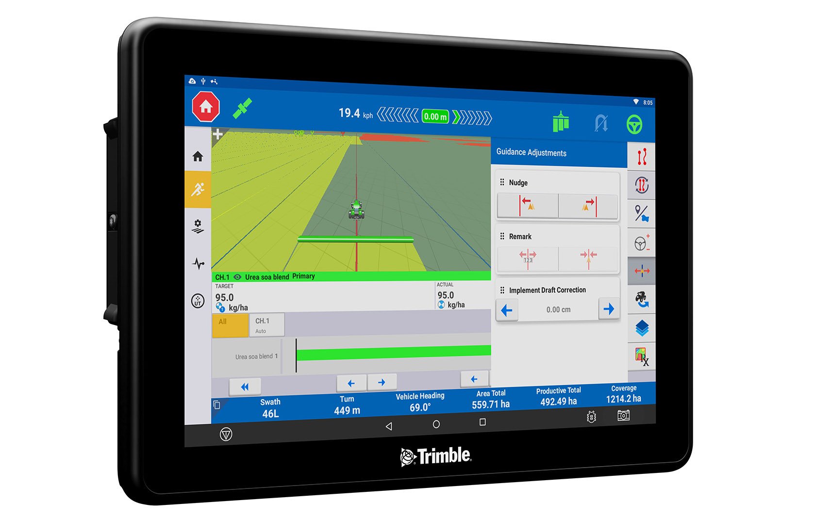 The new GFX1060 from Trimble offers data processing at twice the speed of its predecessor