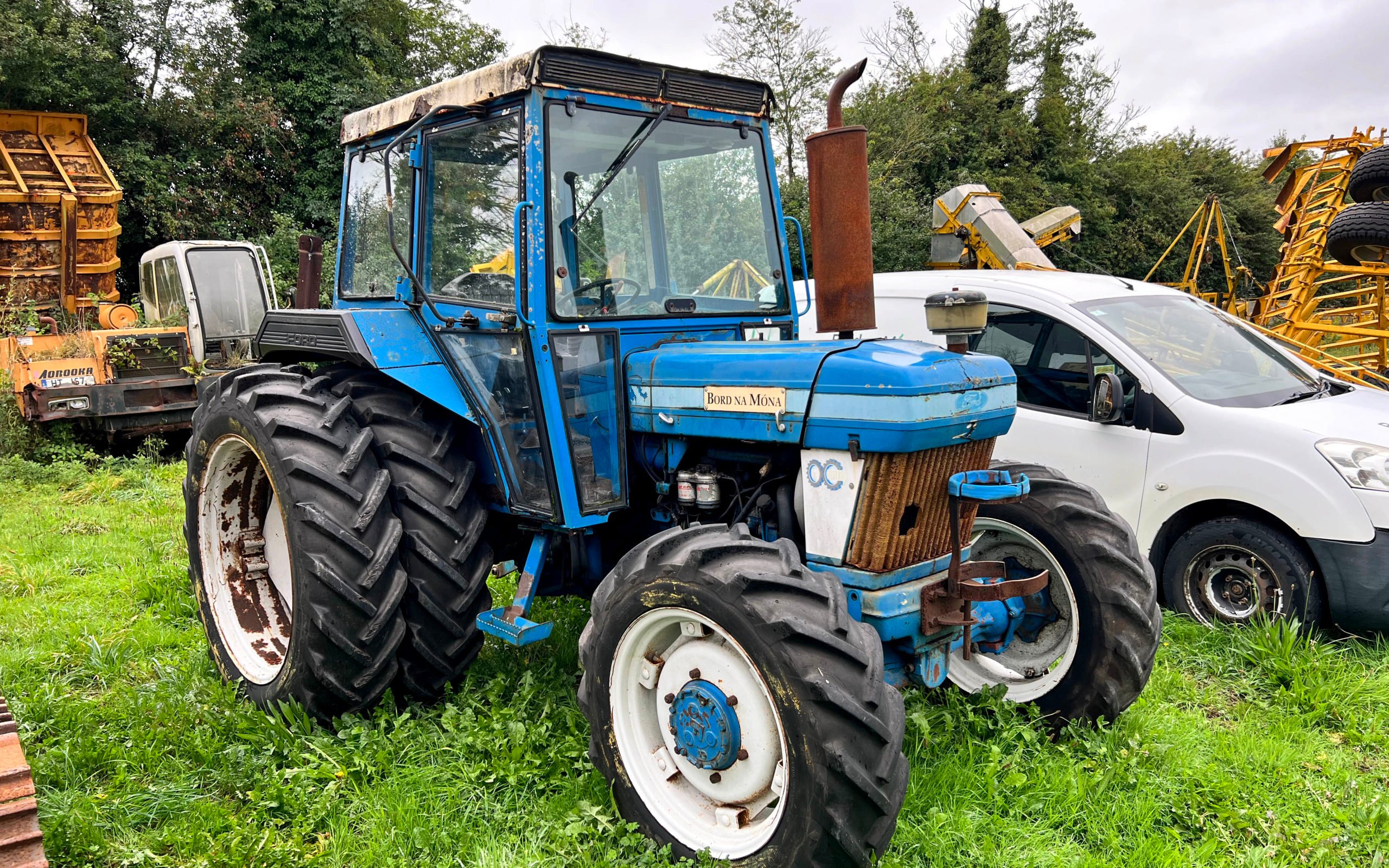 When new this Ford 2910 provided a modest 40hp. It now shows 5,097 hours on the clock and was in production from 1983-1989